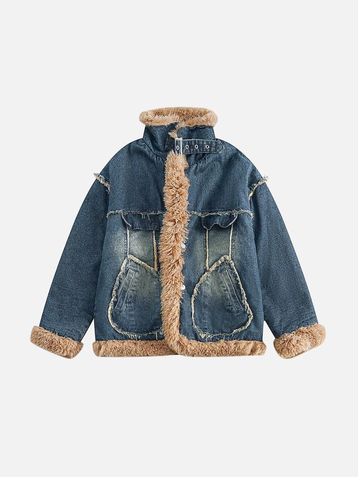 Aelfric Eden Denim Sherpa Coat