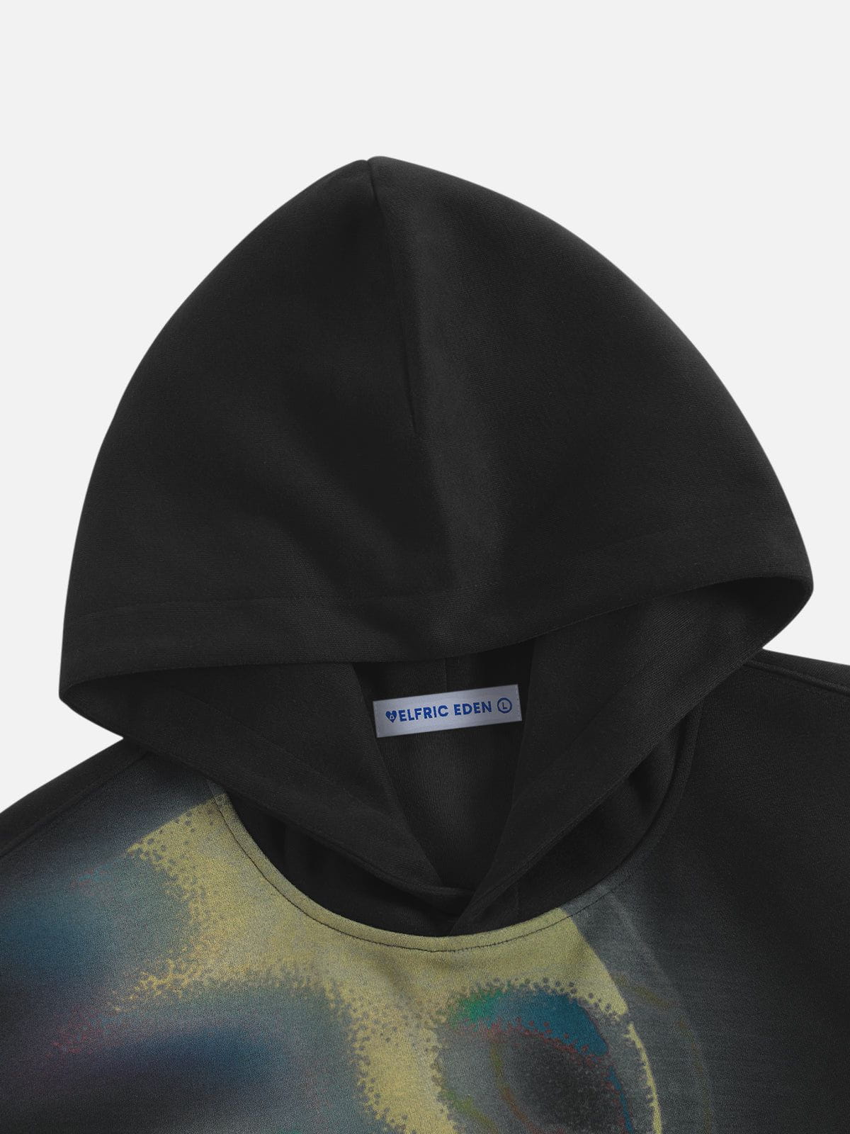 Aelfric Eden Oversized Thermal Pattern Pullover Hoodie