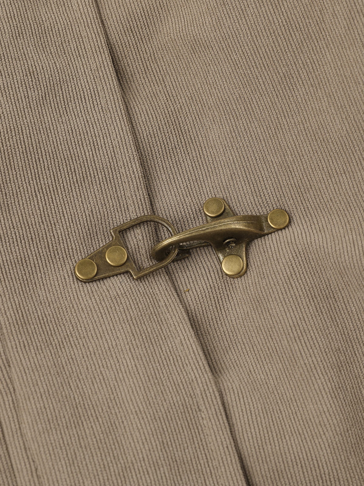 Aelfric Eden Leopard Collar Metal Toggle Coat