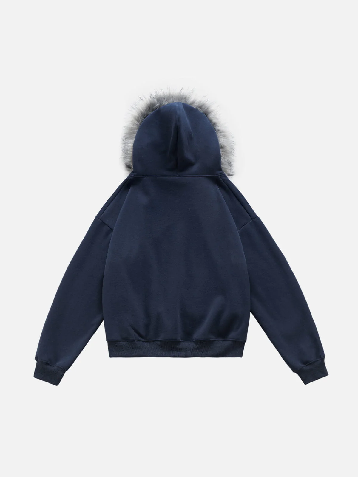 Aelfric Eden Faux Fur Colar Zip Up Hoodie