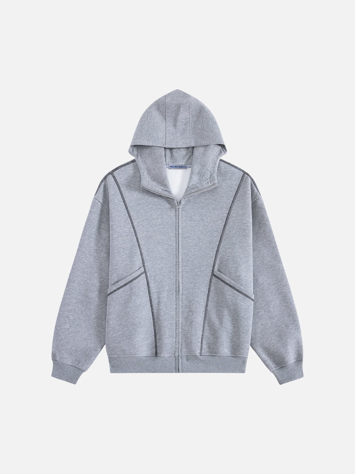 Aelfric Eden Contrast Stitching Pullover Hoodie