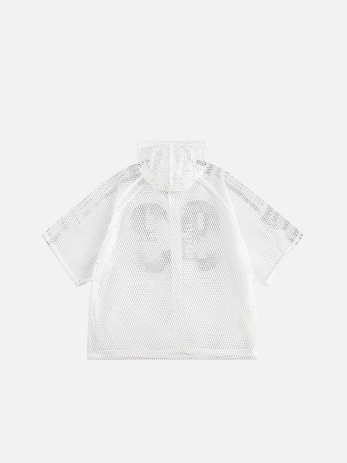 Aelfric Eden 83 Mesh Zip Up Hooded Tee