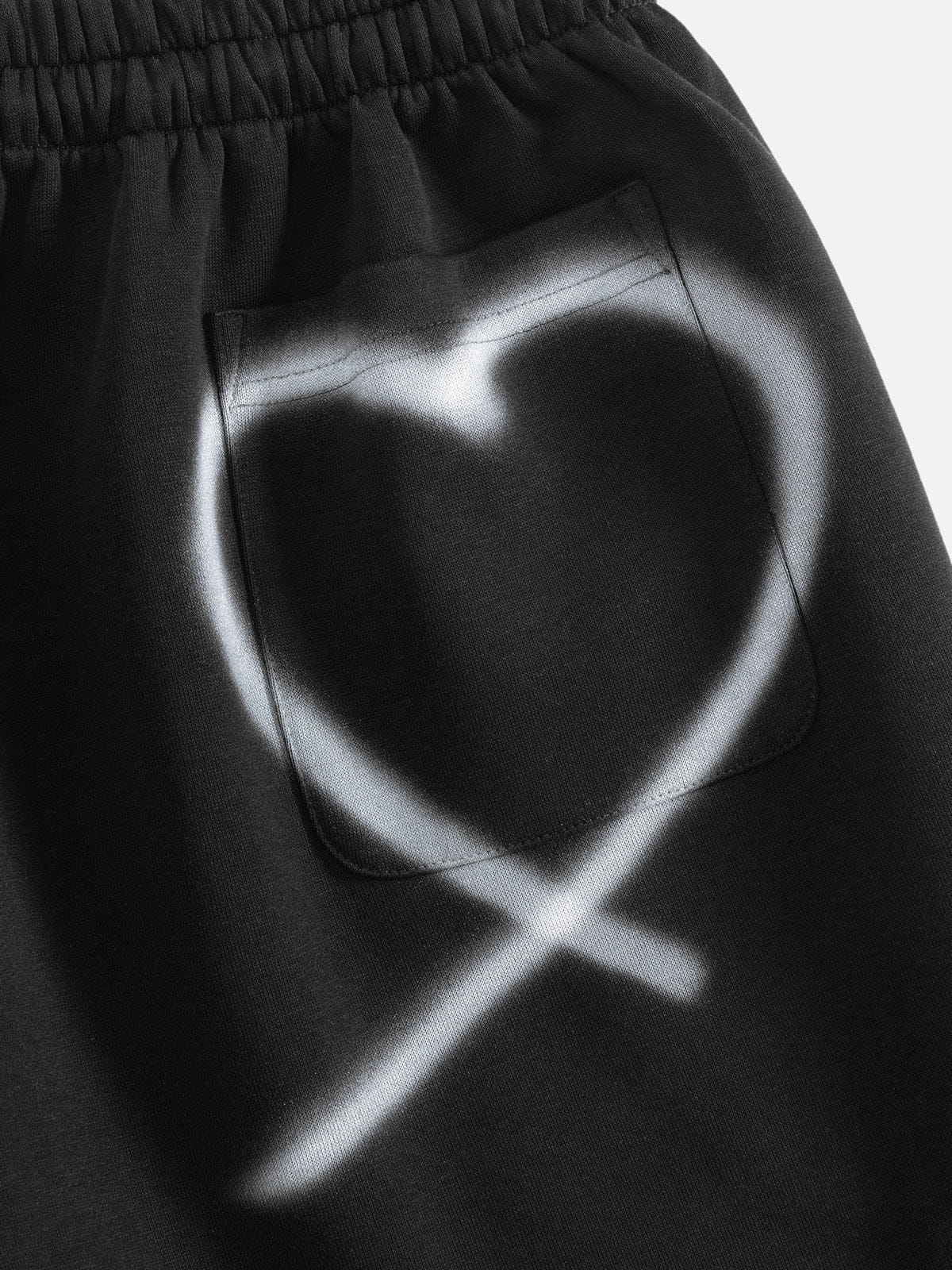 Aelfric Eden Graffiti Heart Baggy Sweatpants