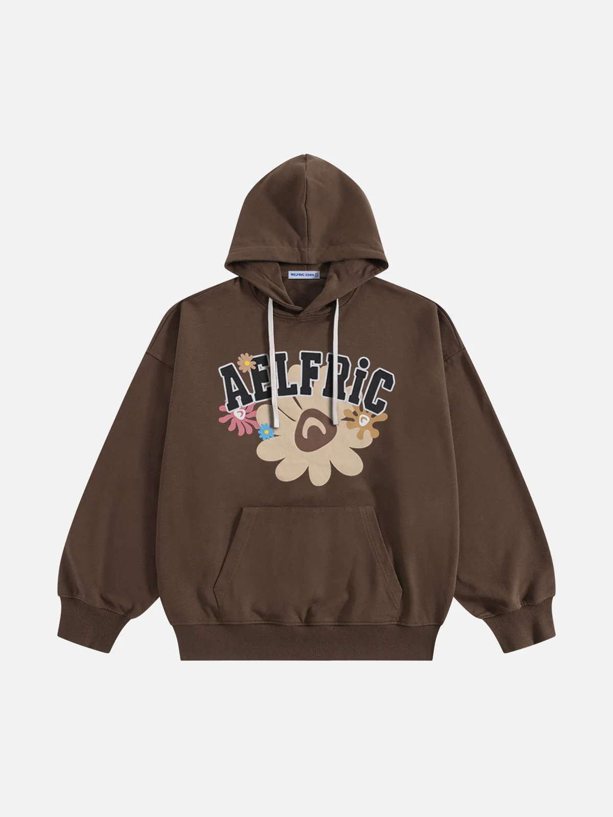 Aelfric Eden Oversized Flower Graphic Pullover Hoodie