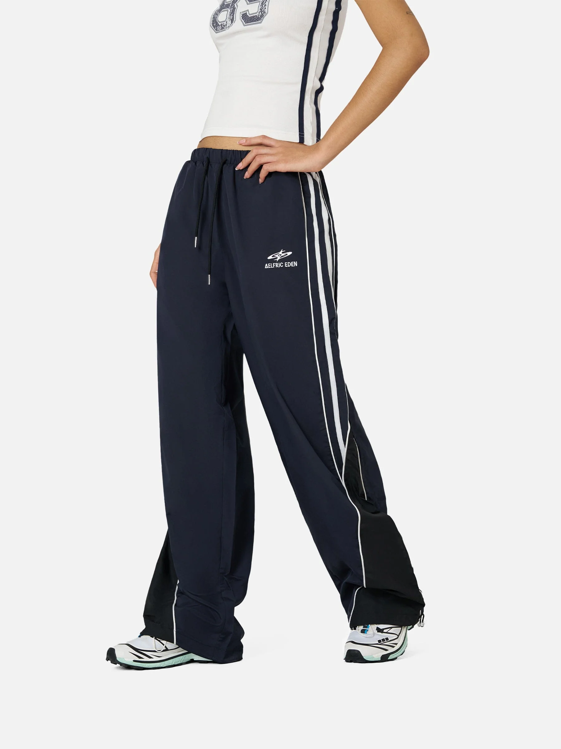 Aelfric Eden Contrast Side Baggy Track Pants