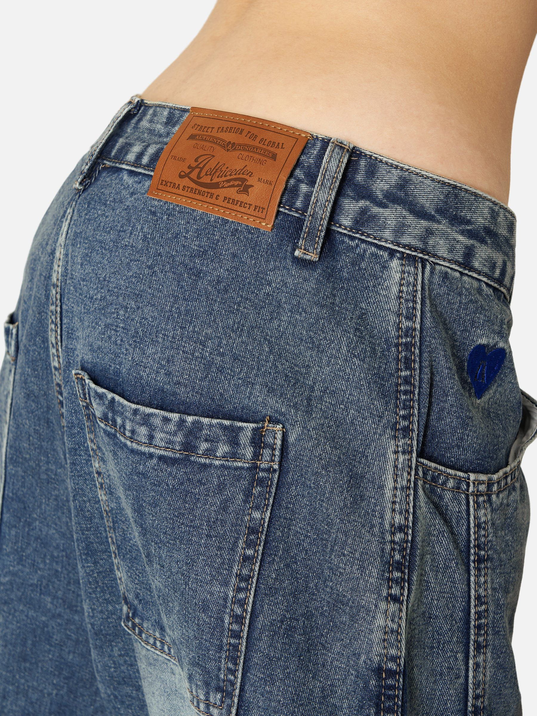 Aelfric Eden Baggy Distressed Washed Jeans