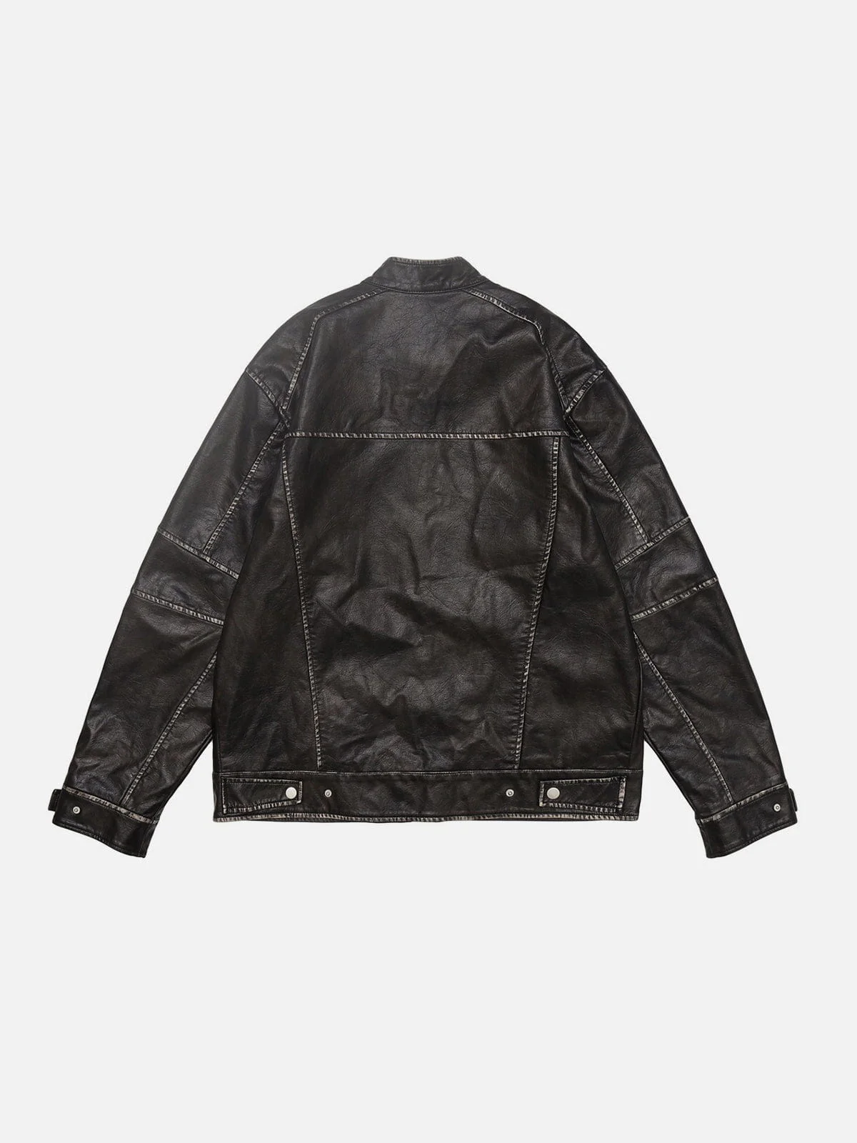 Aelfric Eden Stitch Faux Leather Jacket