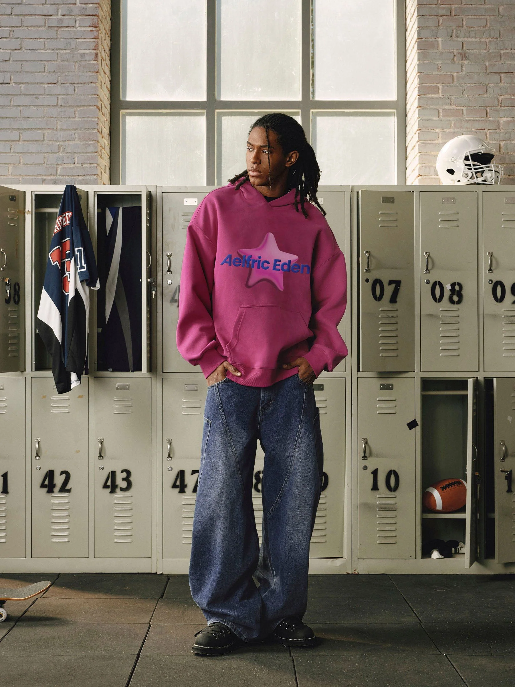 Aelfric Eden  Baggy Barrel Big Pocket Jeans