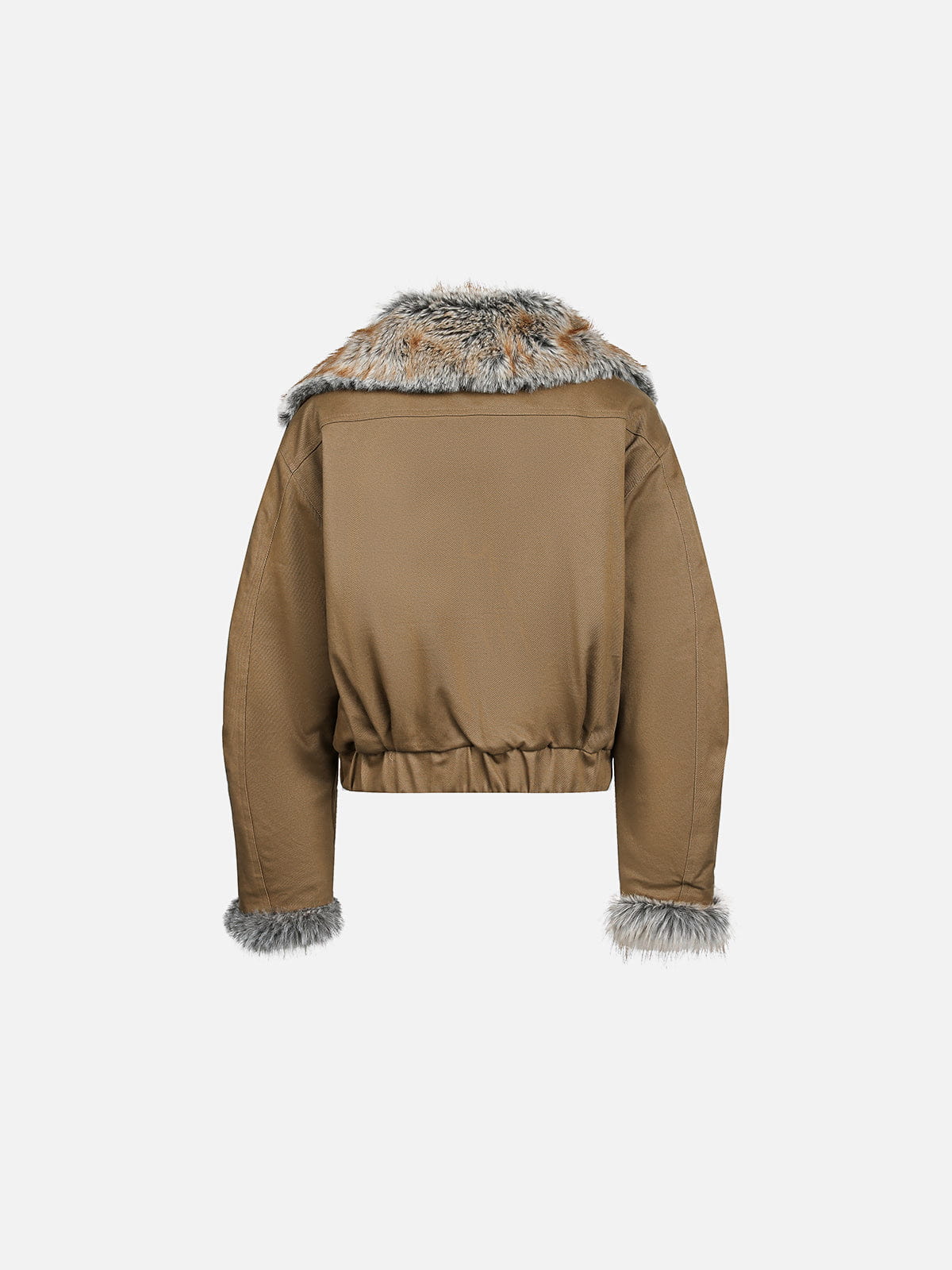 Aelfric Eden Faux Fur Collar Coat