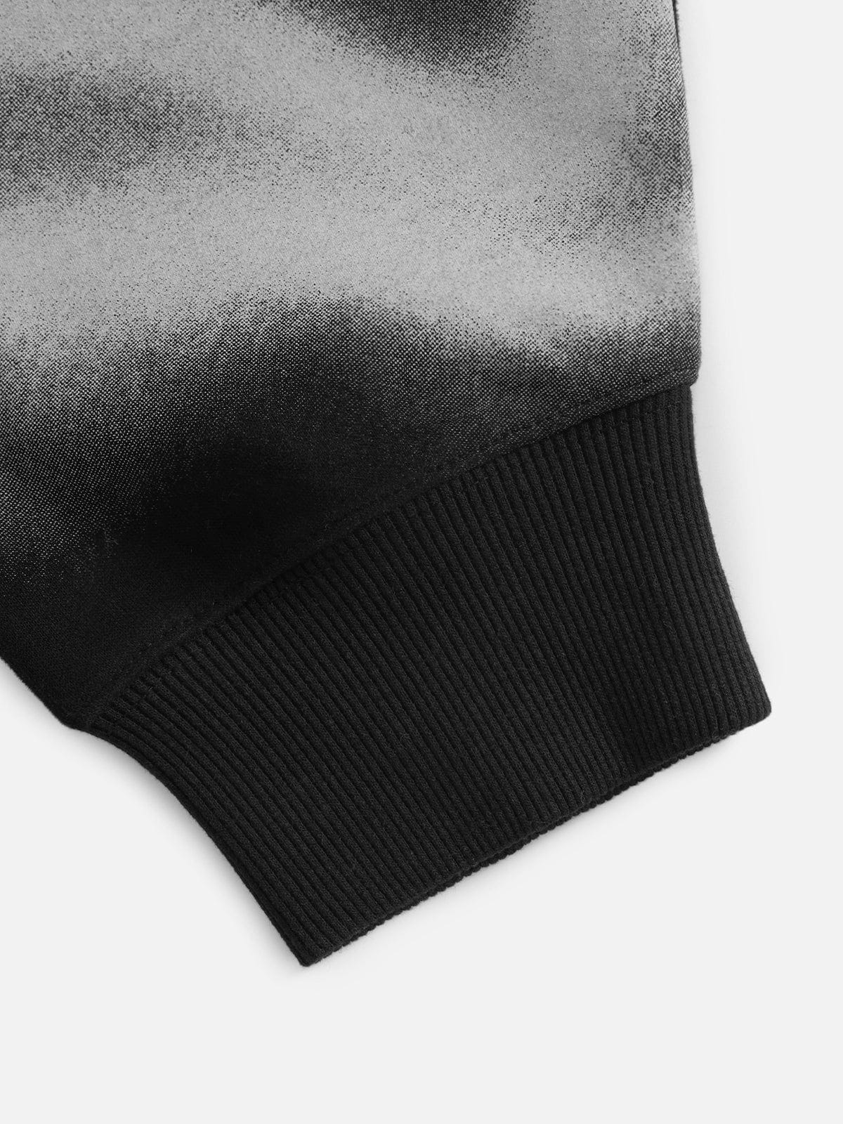 Aelfric Eden Oversized Thermal Imaging Blurring Print Pullover Hoodie