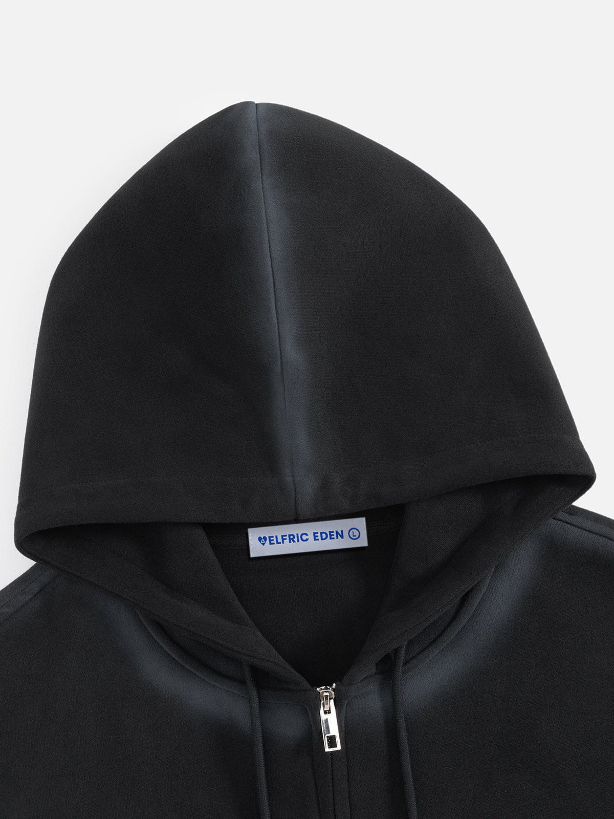 Aelfric Eden Boxy Washed Double Zip Up Hoodie