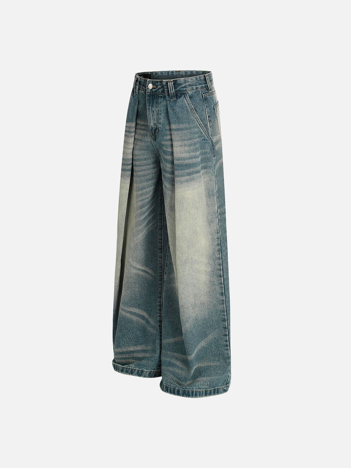 Aelfric Eden Whiskering Wrinkle Jeans