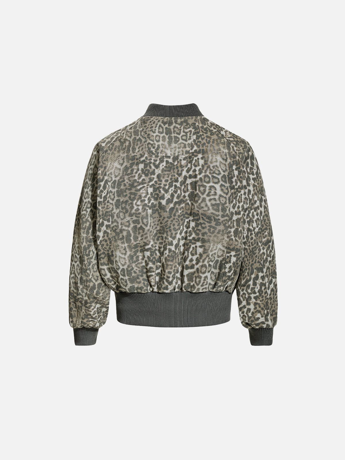 Aelfric Eden Leopard Bomber Jacket
