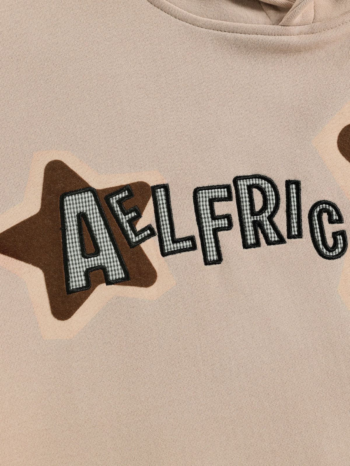 Aelfric Eden Oversized Applique Embroidery Eden Star Pullover Hoodie