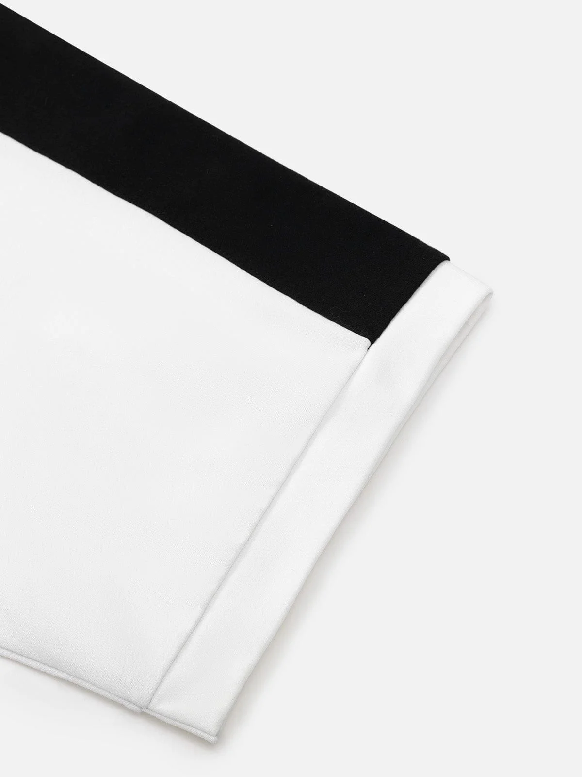 Aelfric Eden Stand Collar Color Blocking Tee