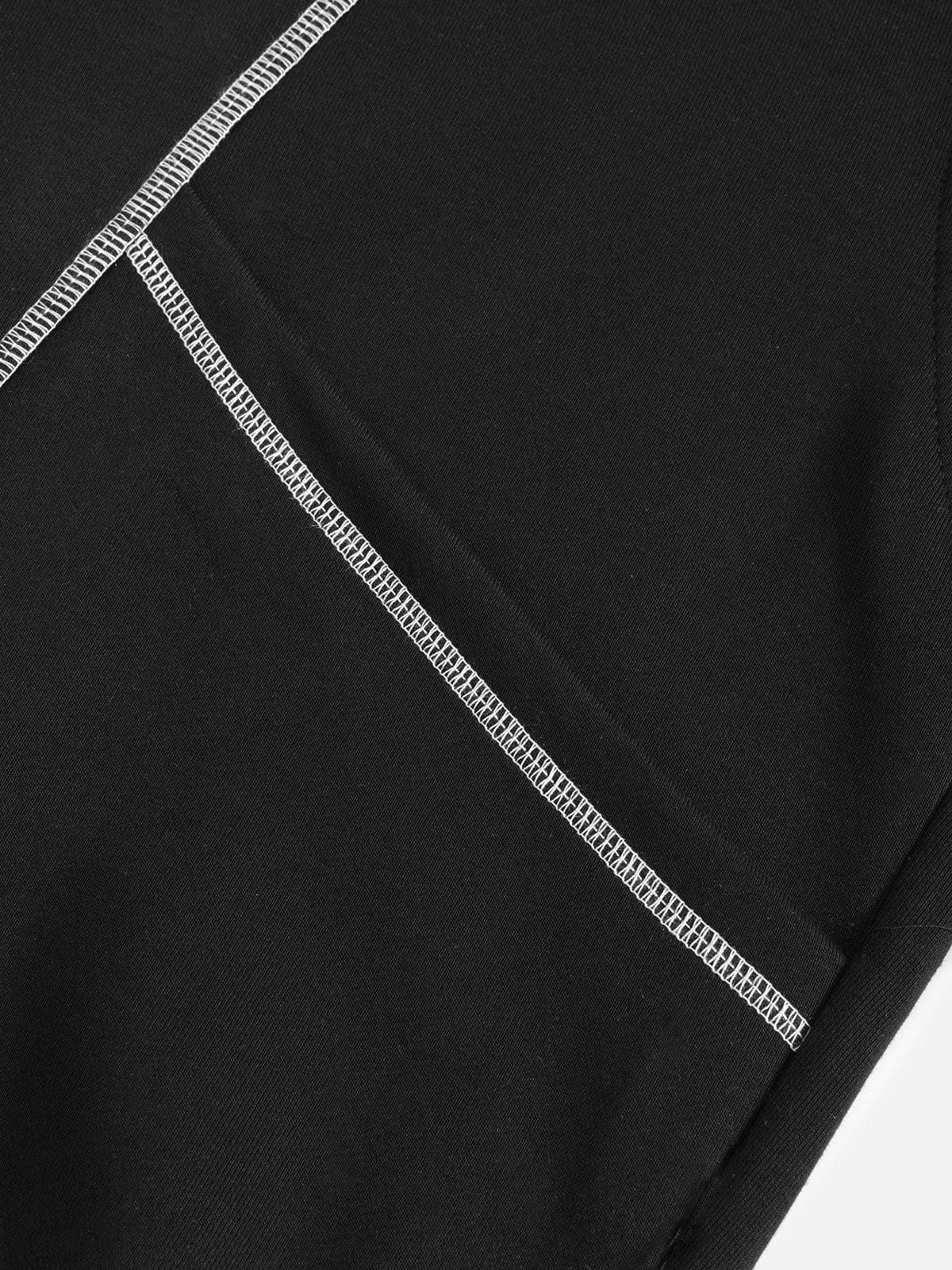 Aelfric Eden Contrast Stitching Pullover Hoodie