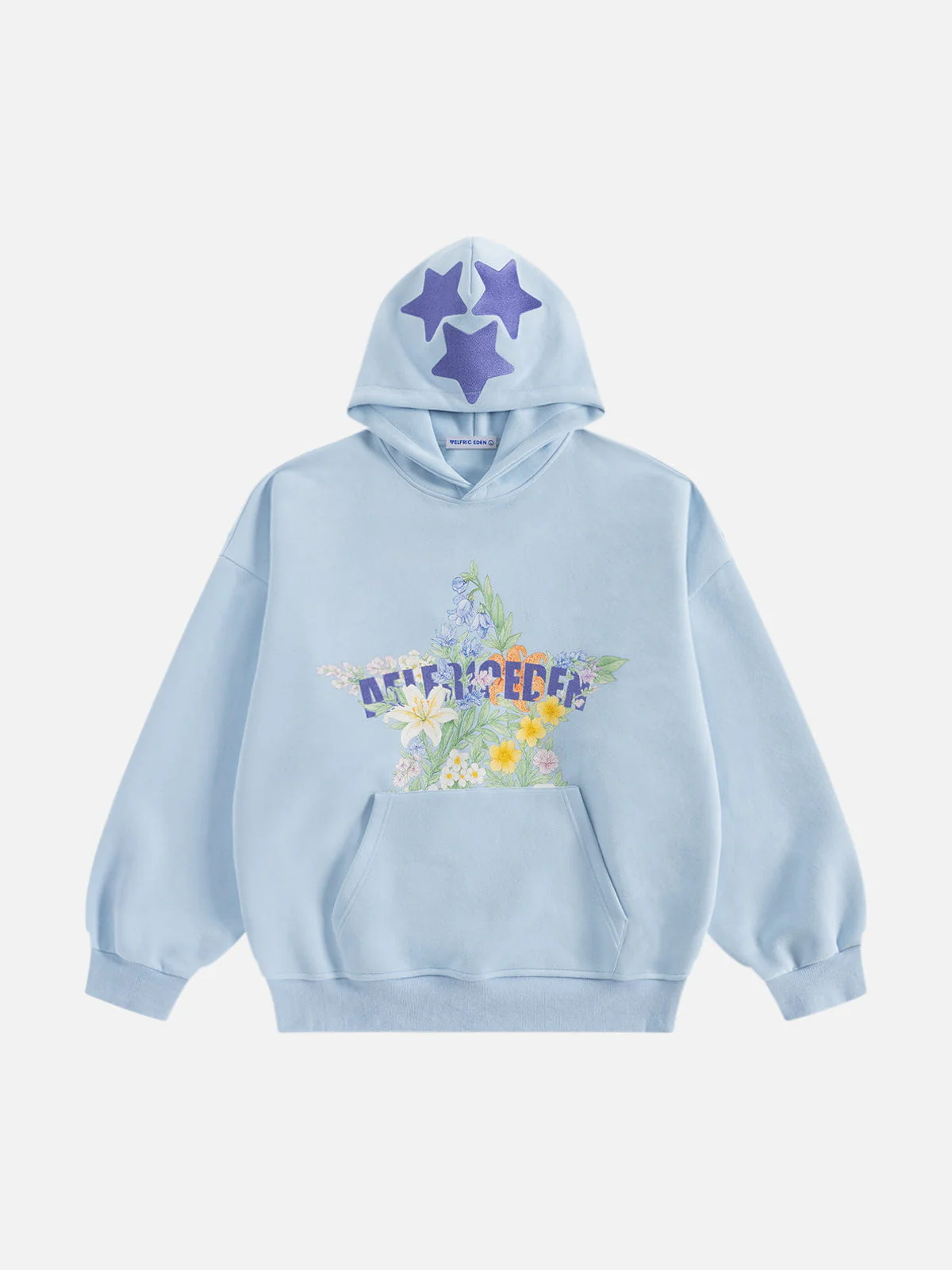 Aelfric Eden Star Floral Graphic Hoodie