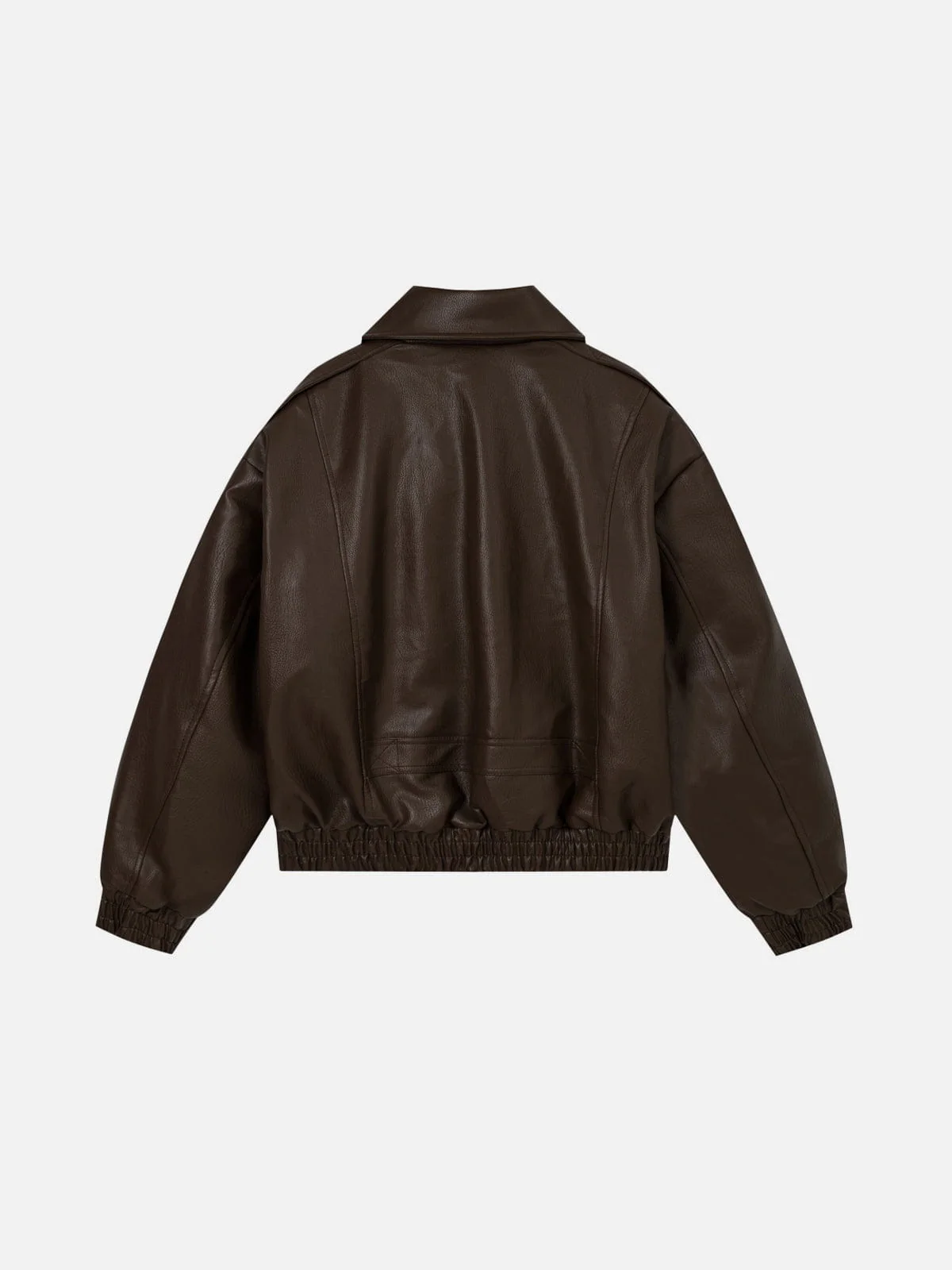 Aelfric Eden Badge Faux Leather Jacket