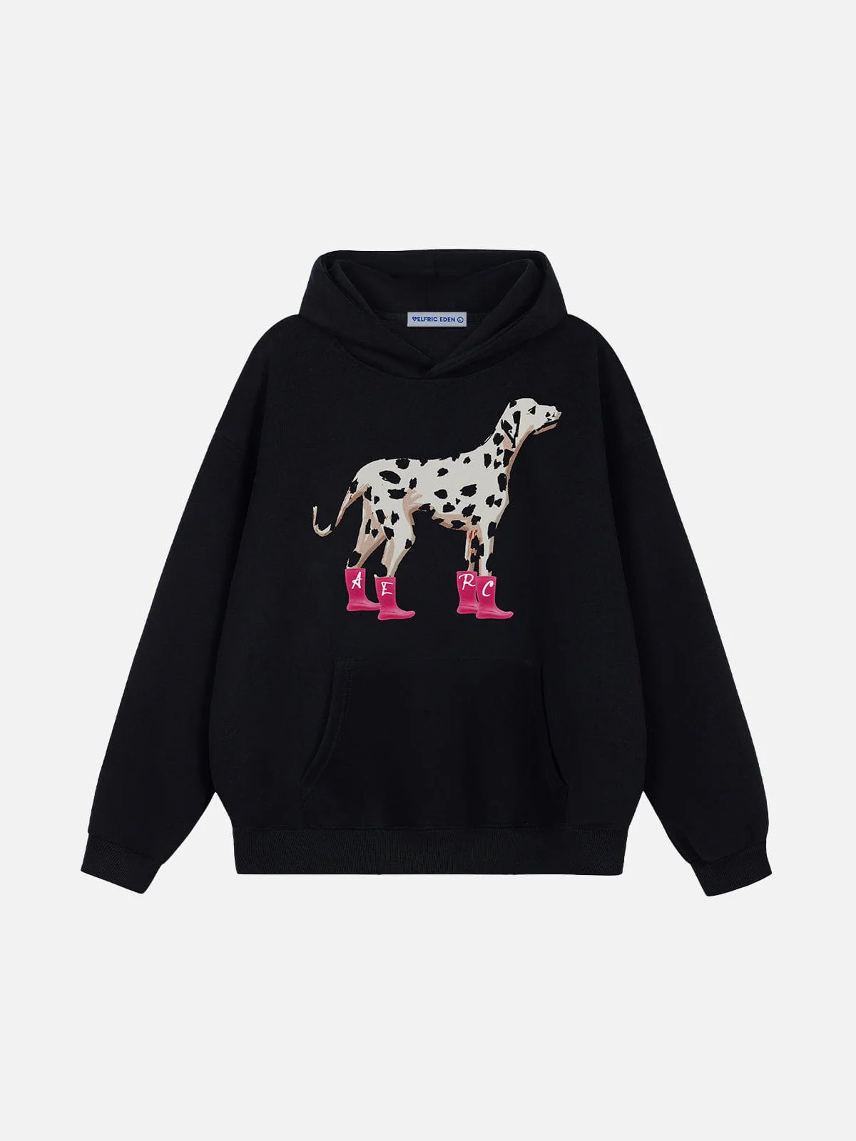 Aelfric Eden Dalmatian Pattern Pullover Hoodie