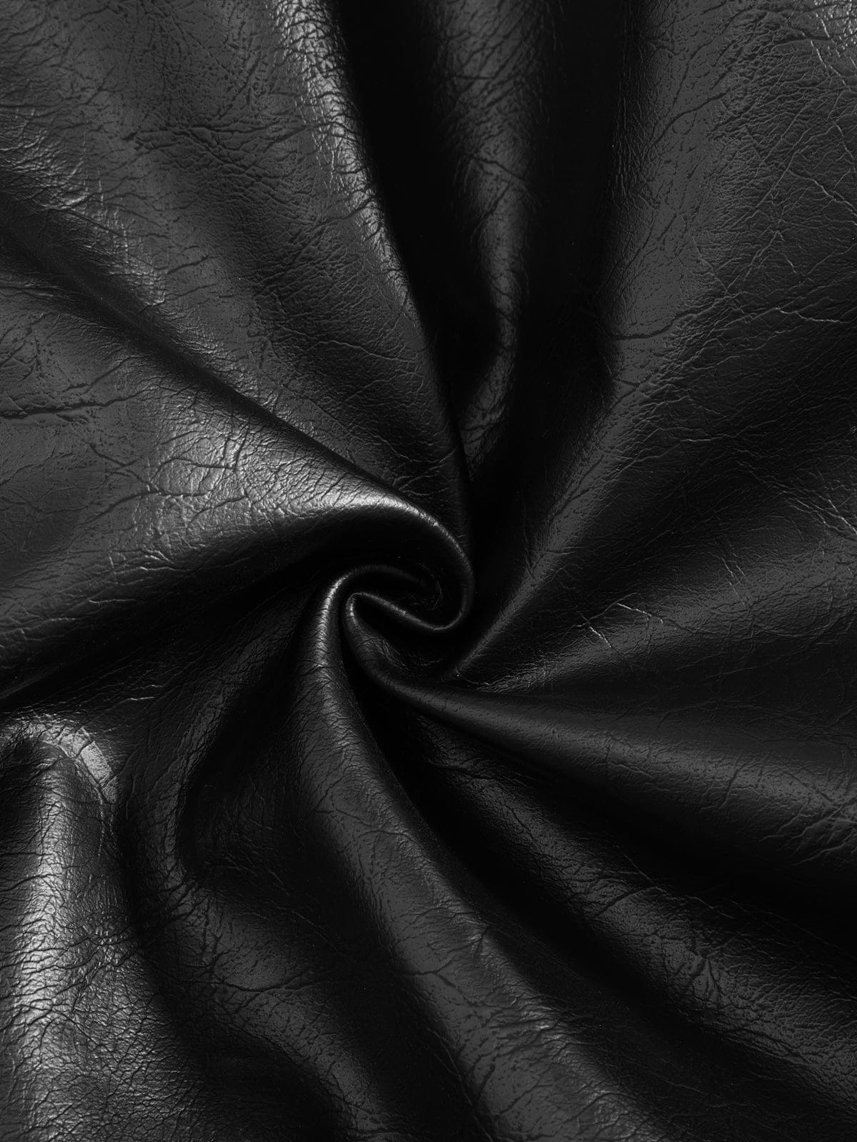 Aelfric Eden Faux Leather Fur Hooded Coat