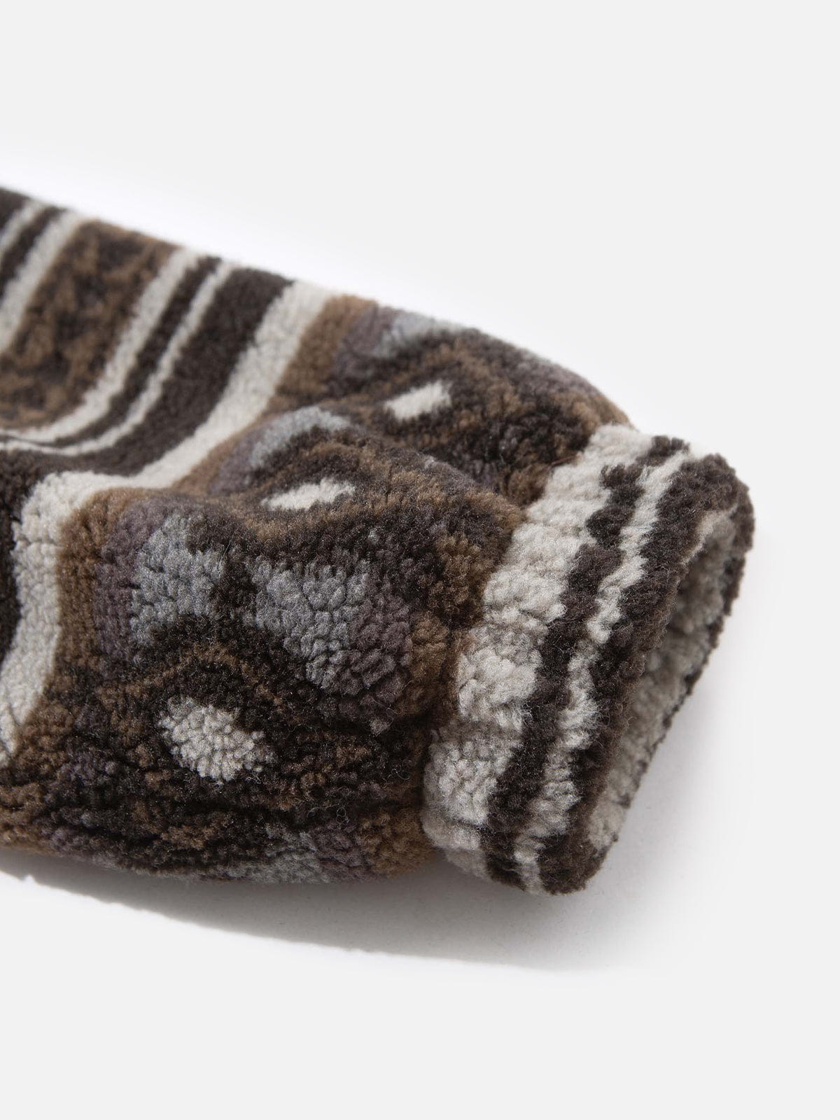 Aelfric Eden Tribal Pattern Fleece Jacket