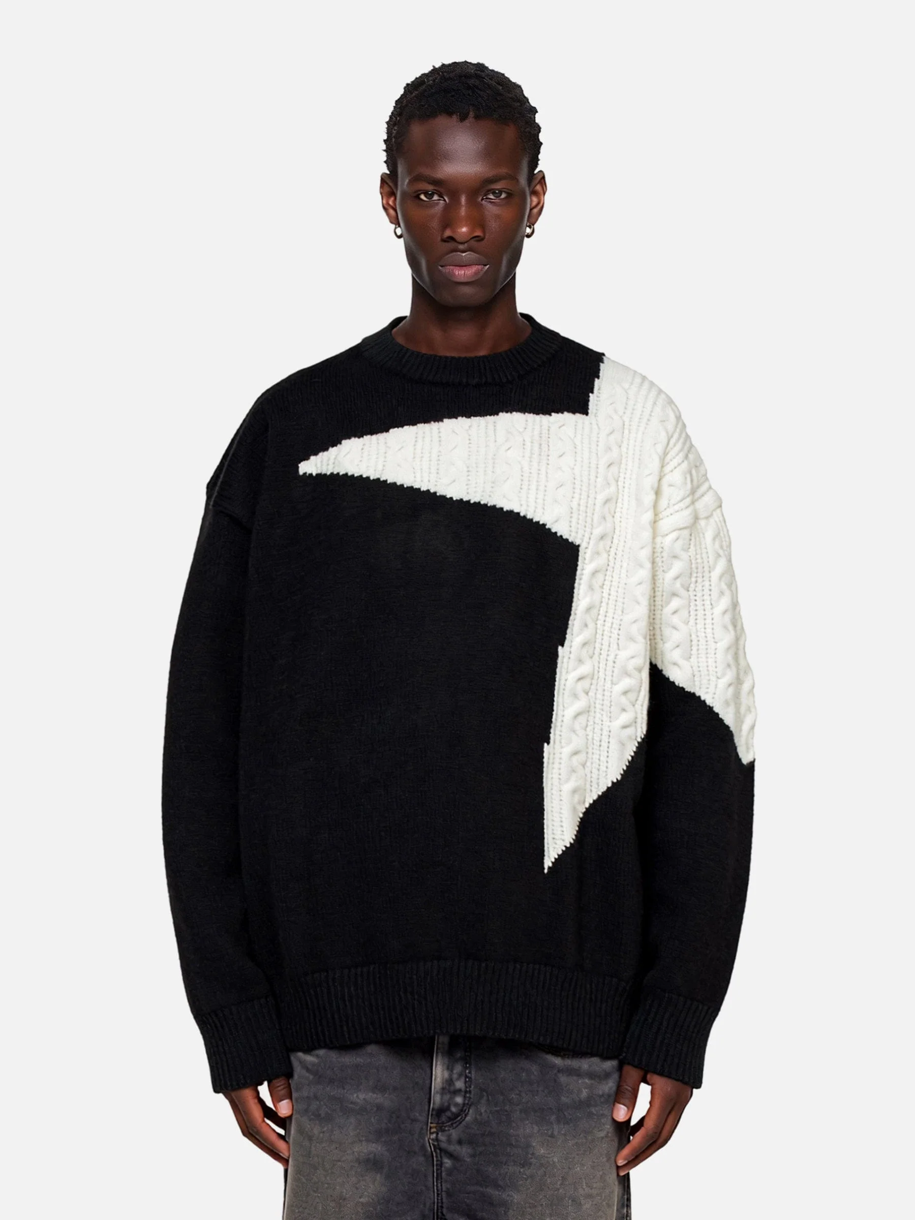 Aelfric Eden Star Patchwork Sweater