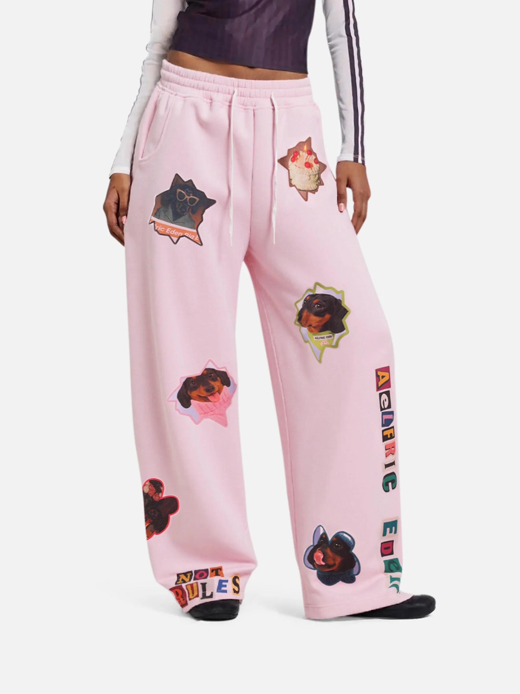 Aelfric Eden Dachshund Sticker Sweatpants