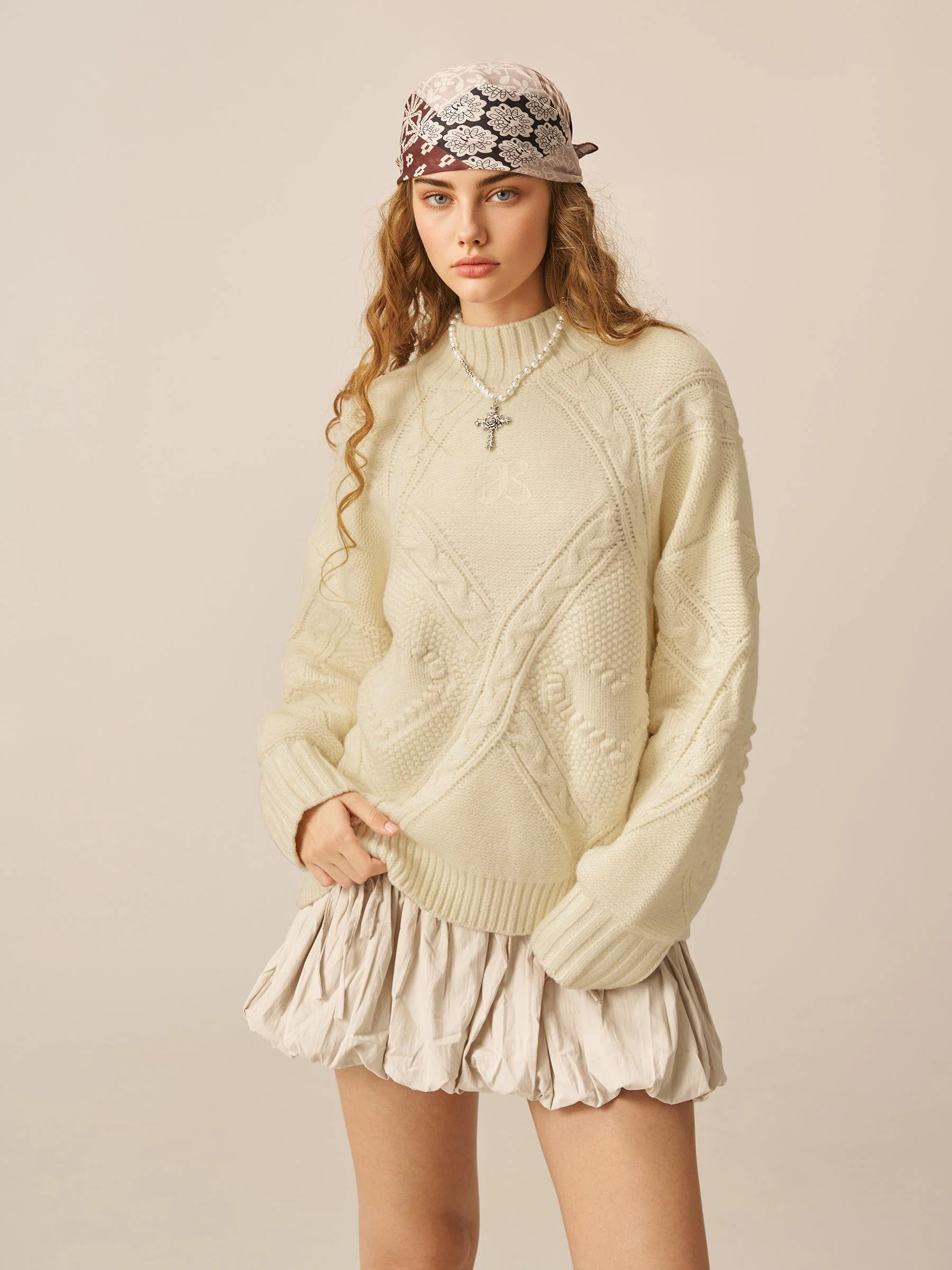 Aelfric Eden Essential Stitch Turtleneck Sweater