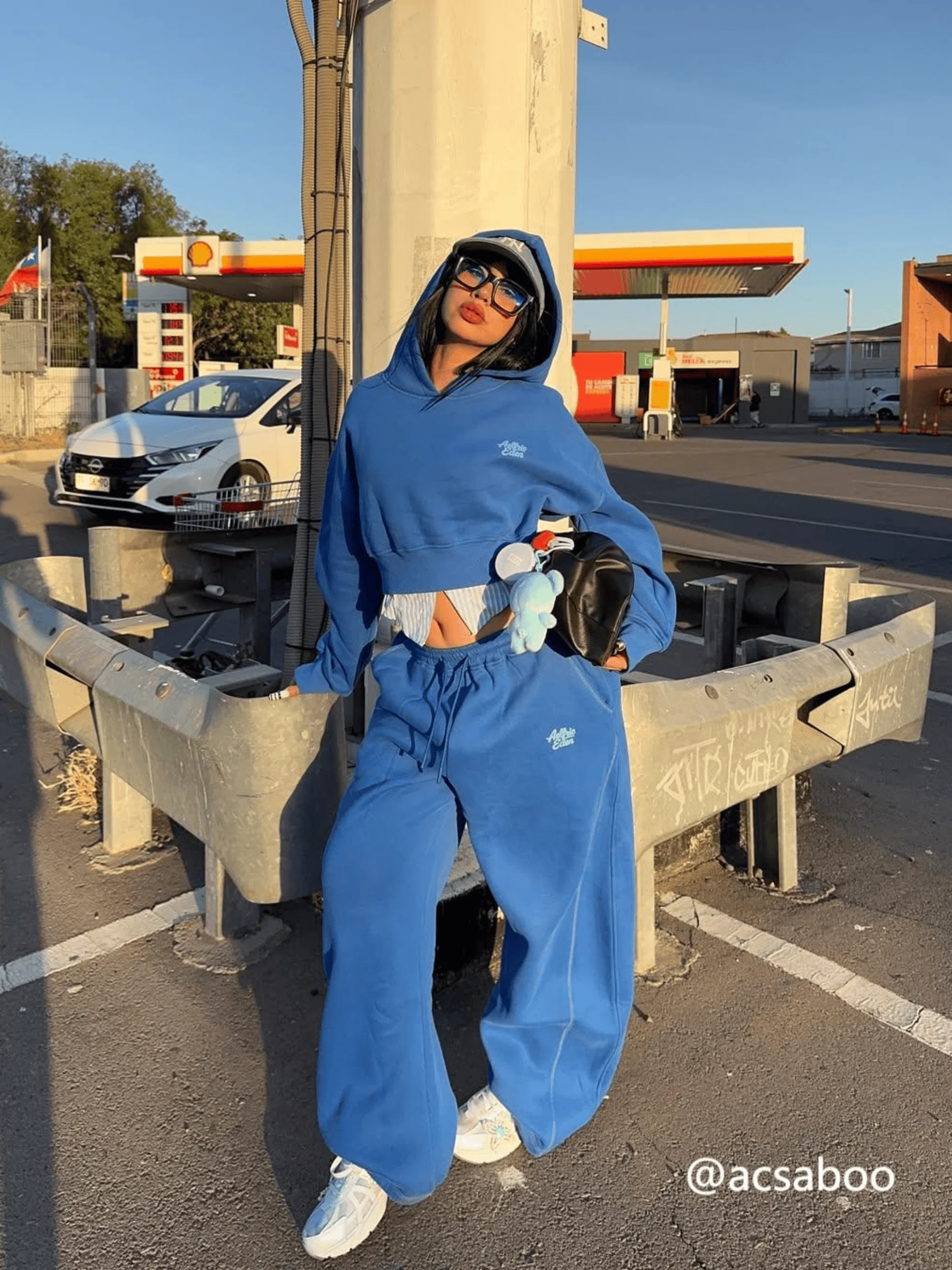 Soufflé Cropped Cloud Hoodie Set