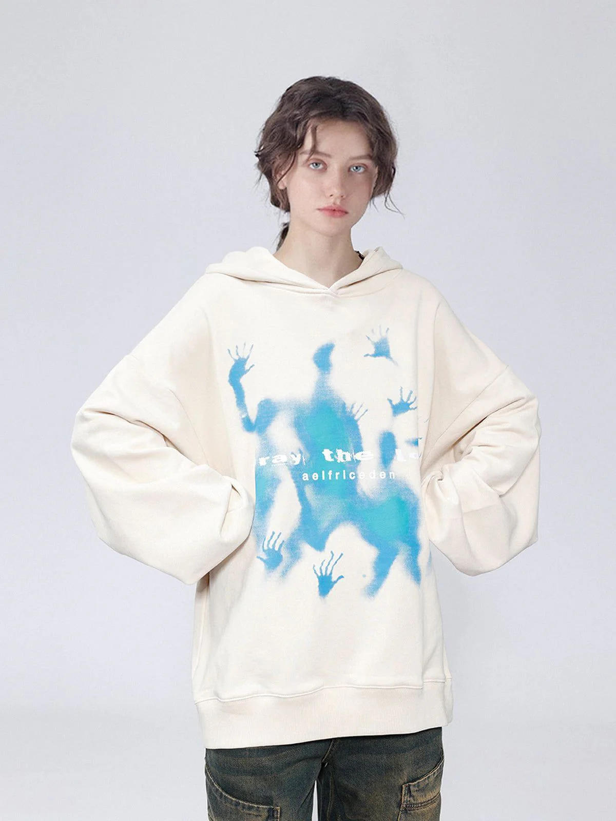 Aelfric Eden Abstraction Shadow Graphic Hoodie