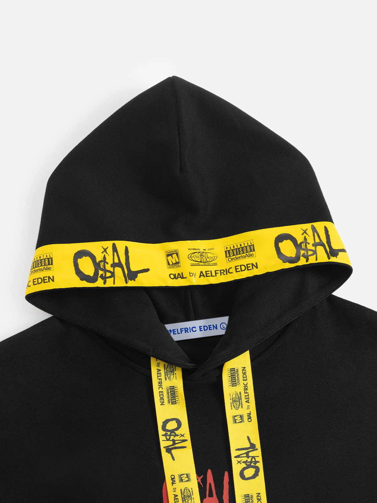 [COMPLEXCON 2025 LIMITED] FAKE NEWS OIAL Tape Hoodie