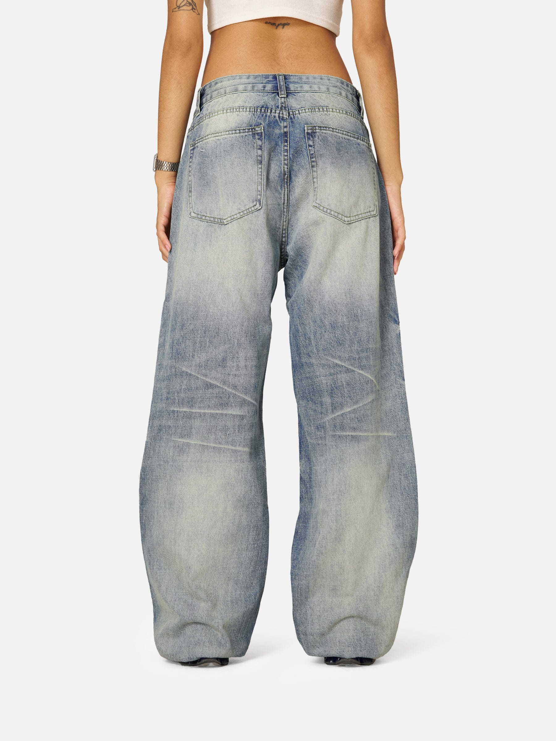 Aelfric Eden Fade Baggy Jeans
