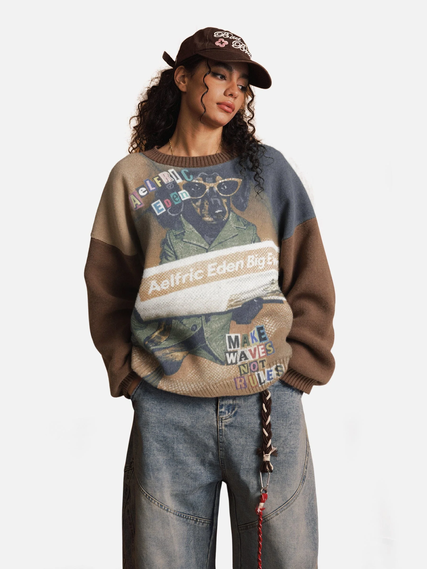 Aelfric Eden Dachshund Graphic Sweater