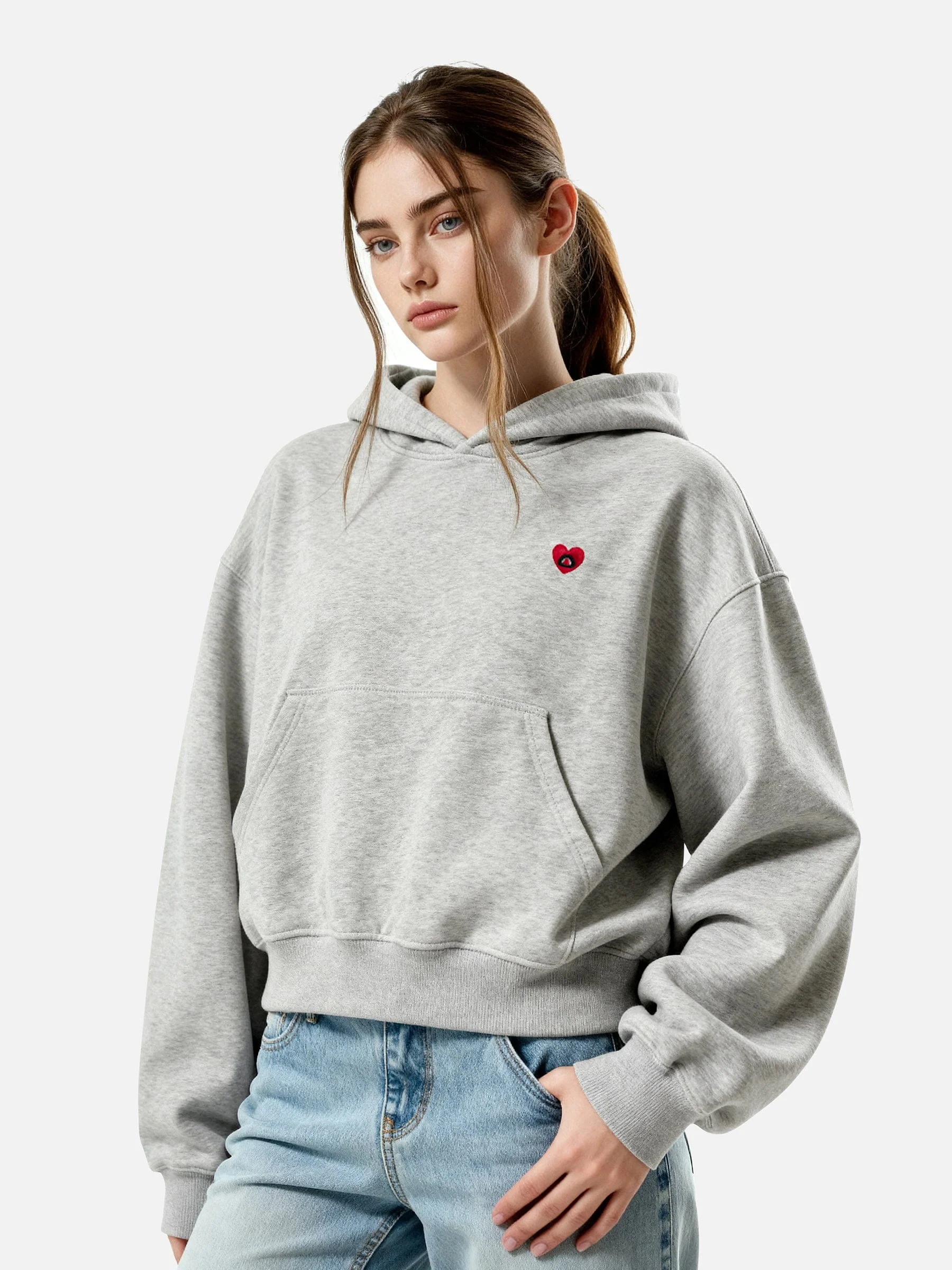 Aelfric Eden Solid Pullover V302 Boxy Hoodie