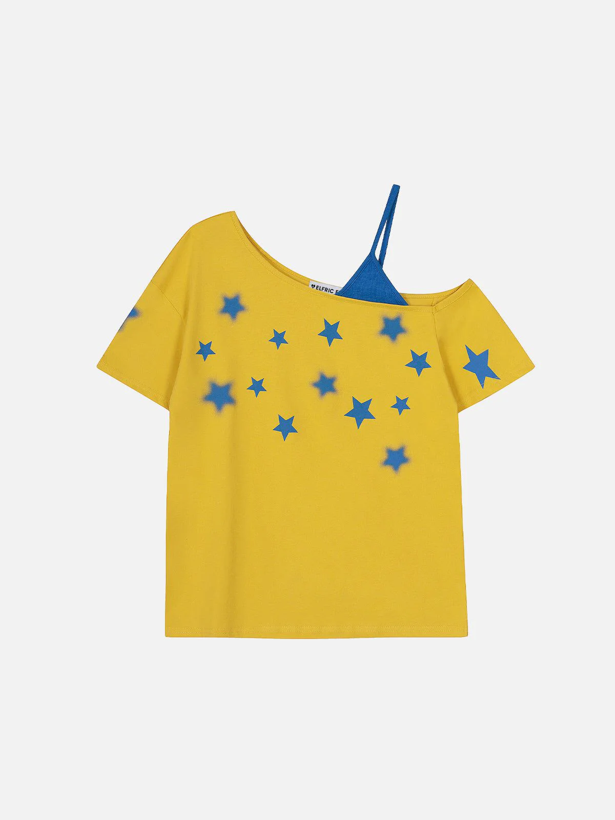 Aelfric Eden Star Graphic Off-The-Shoulder Tee