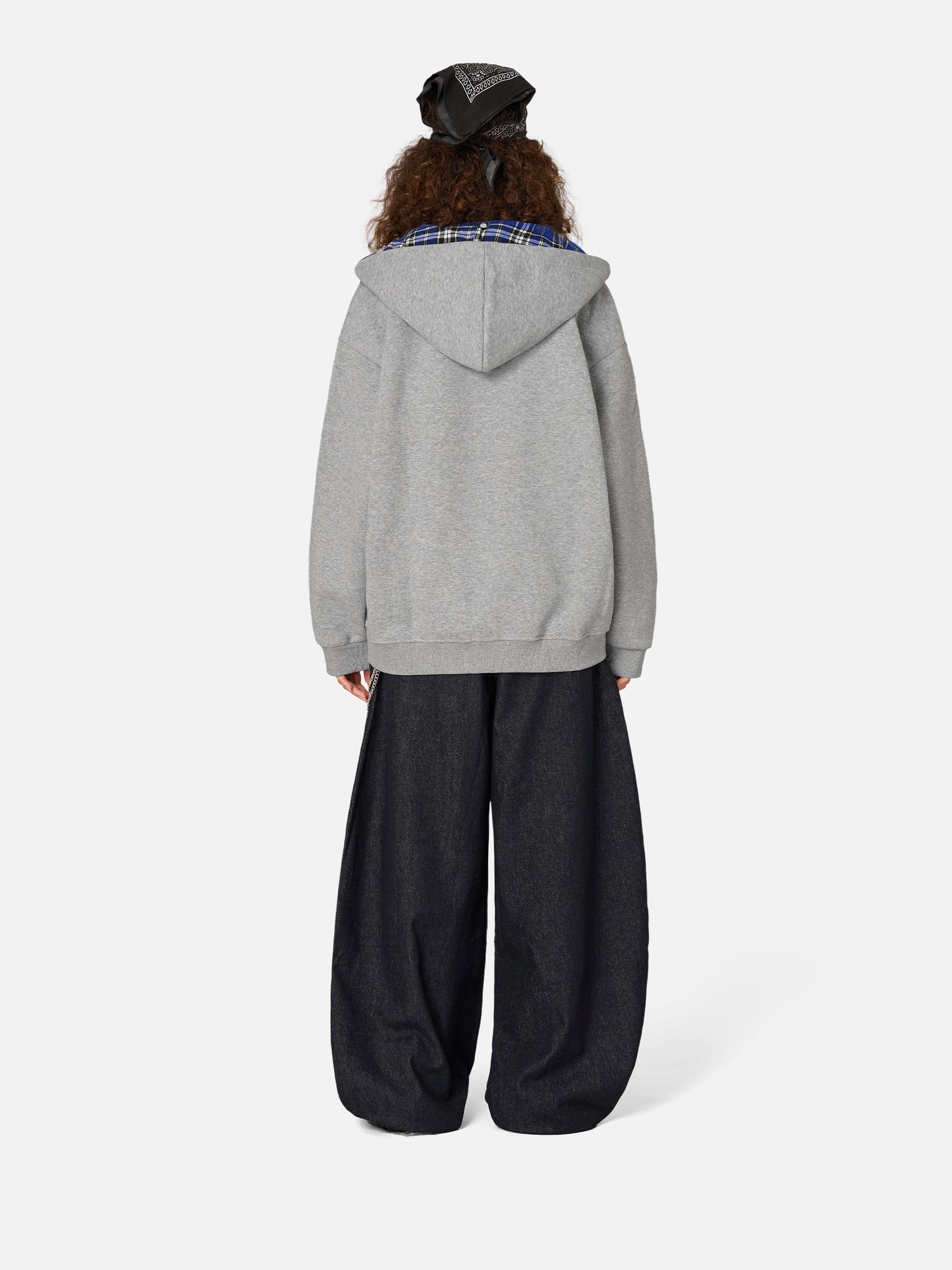 Aelfric Eden Oversized Plaid Hoodie