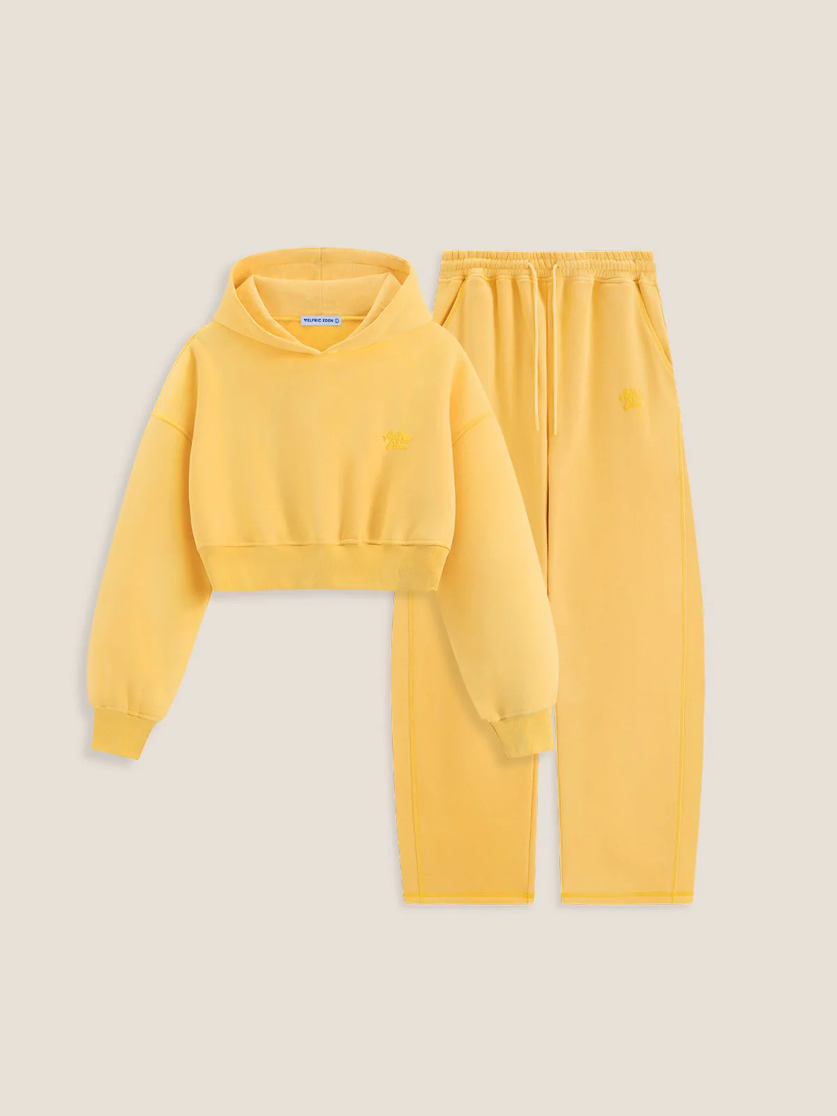 Soufflé Cropped Cloud Hoodie Set