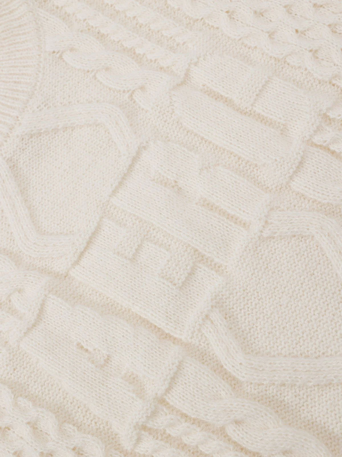 Aelfric Eden Solid Cable Stitch Sweater