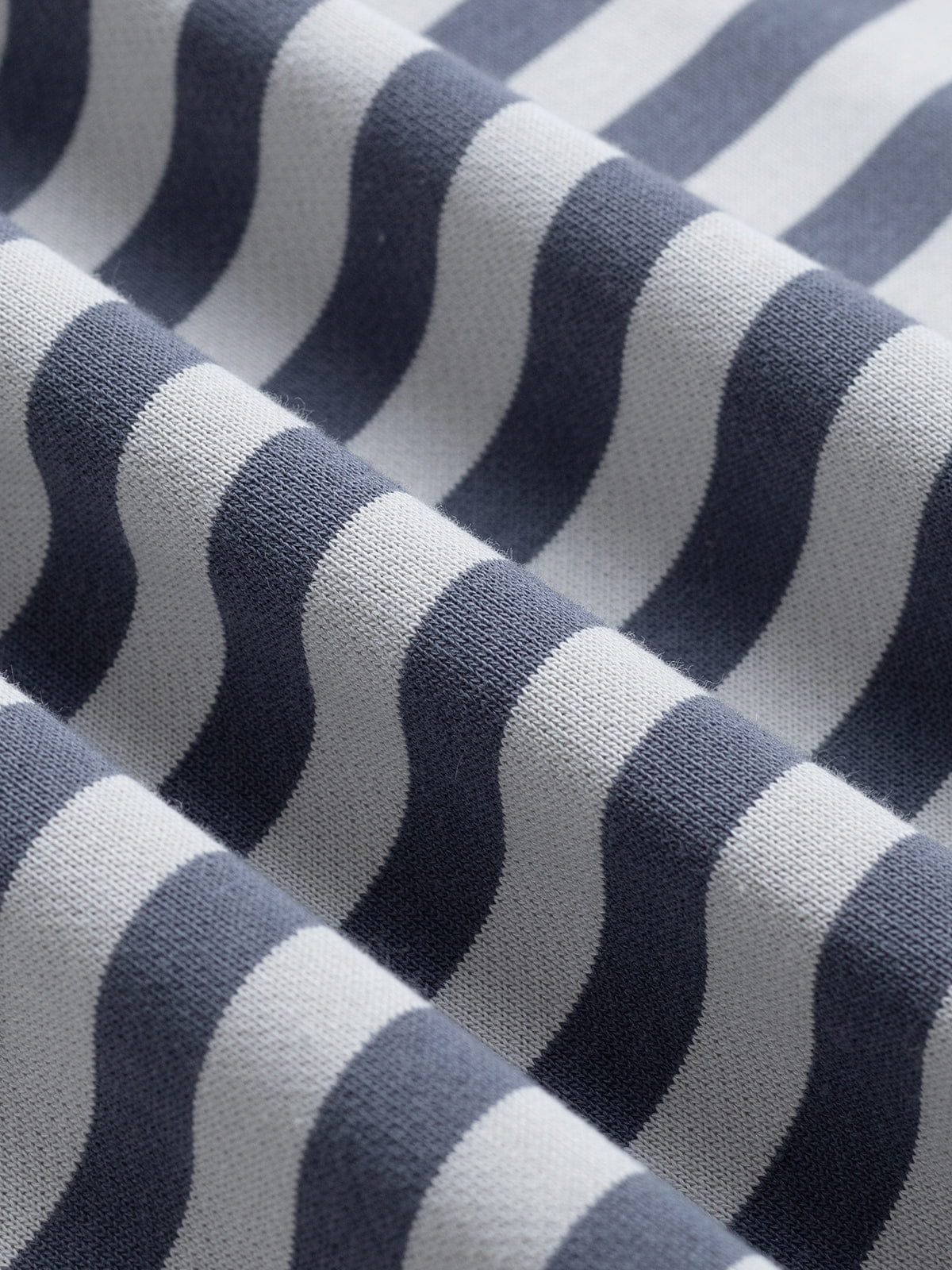 Aelfric Eden Boxy Striped Asymmetric Zip Up Hoodie