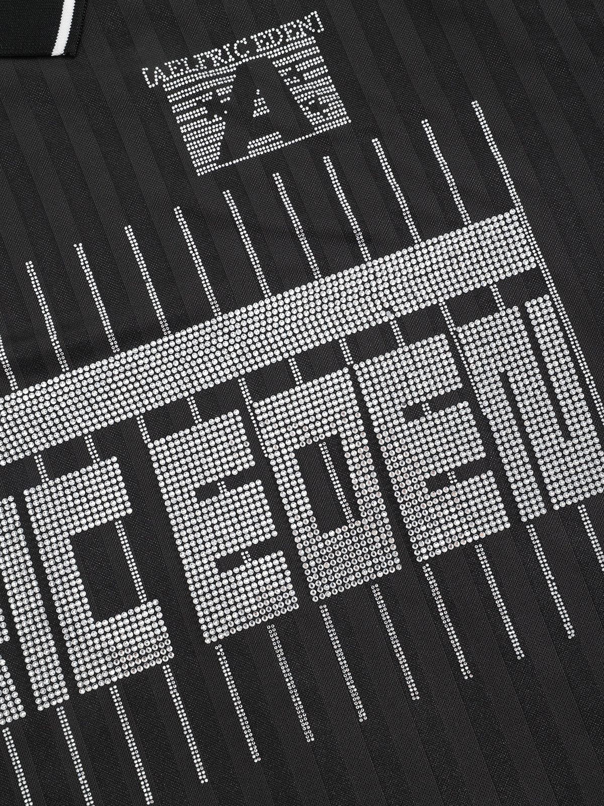 Aelfric Eden Hotfix Rhinestone Polo Soccer Jersey