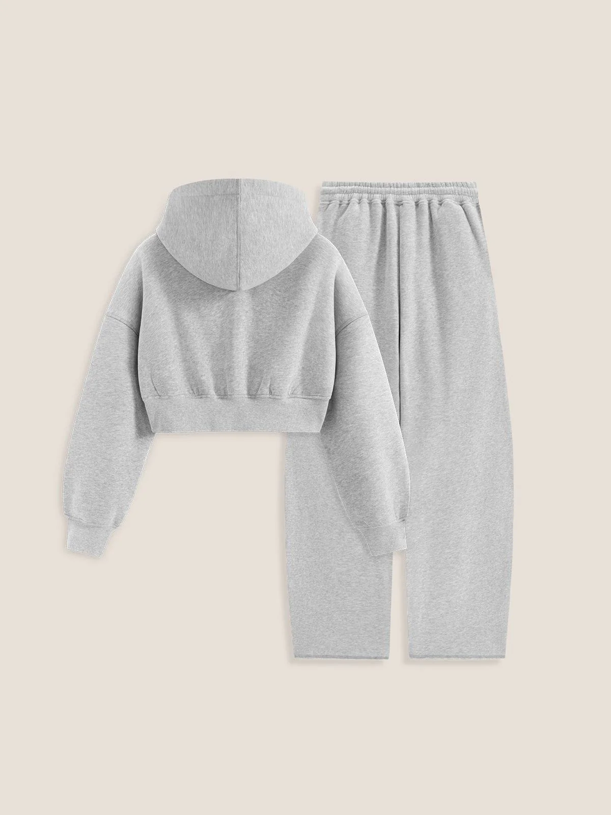 Soufflé Cropped Cloud Hoodie Set