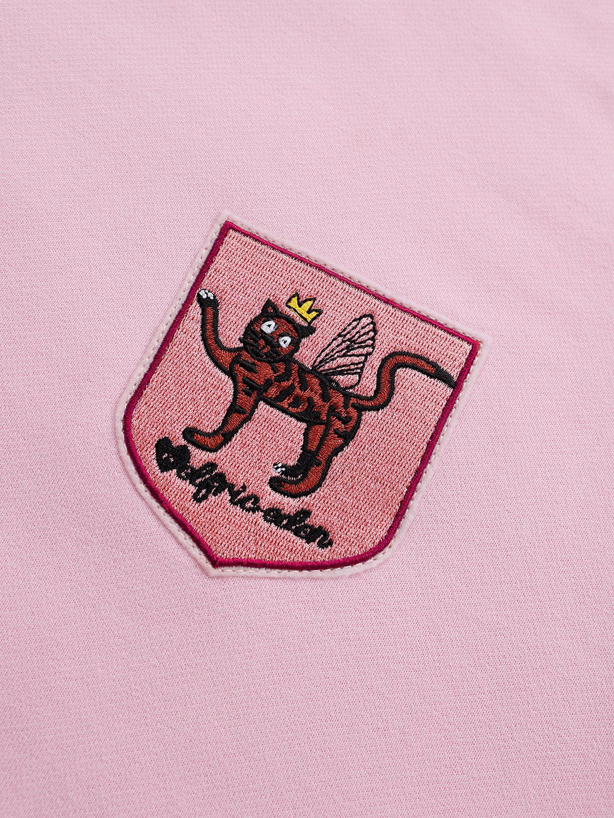 Aelfric Eden Floral Number Embroidery Hoodie