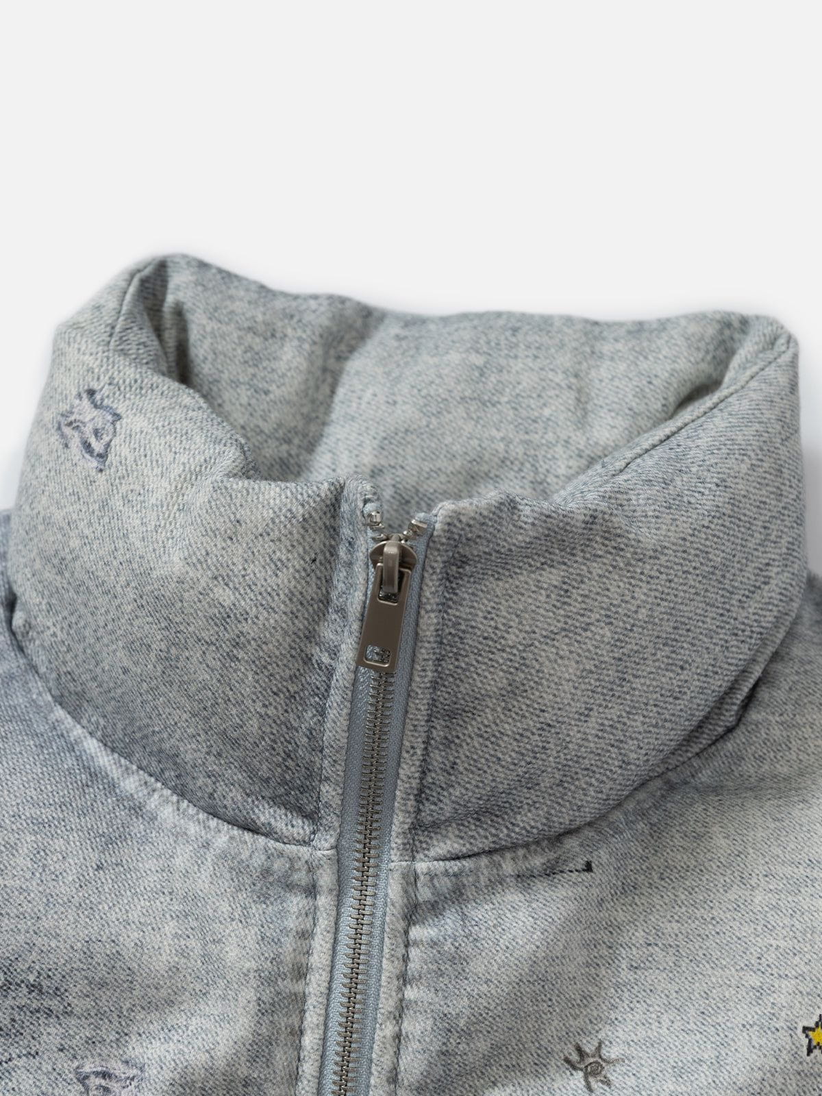 Aelfric Eden Denim Graphic Coat