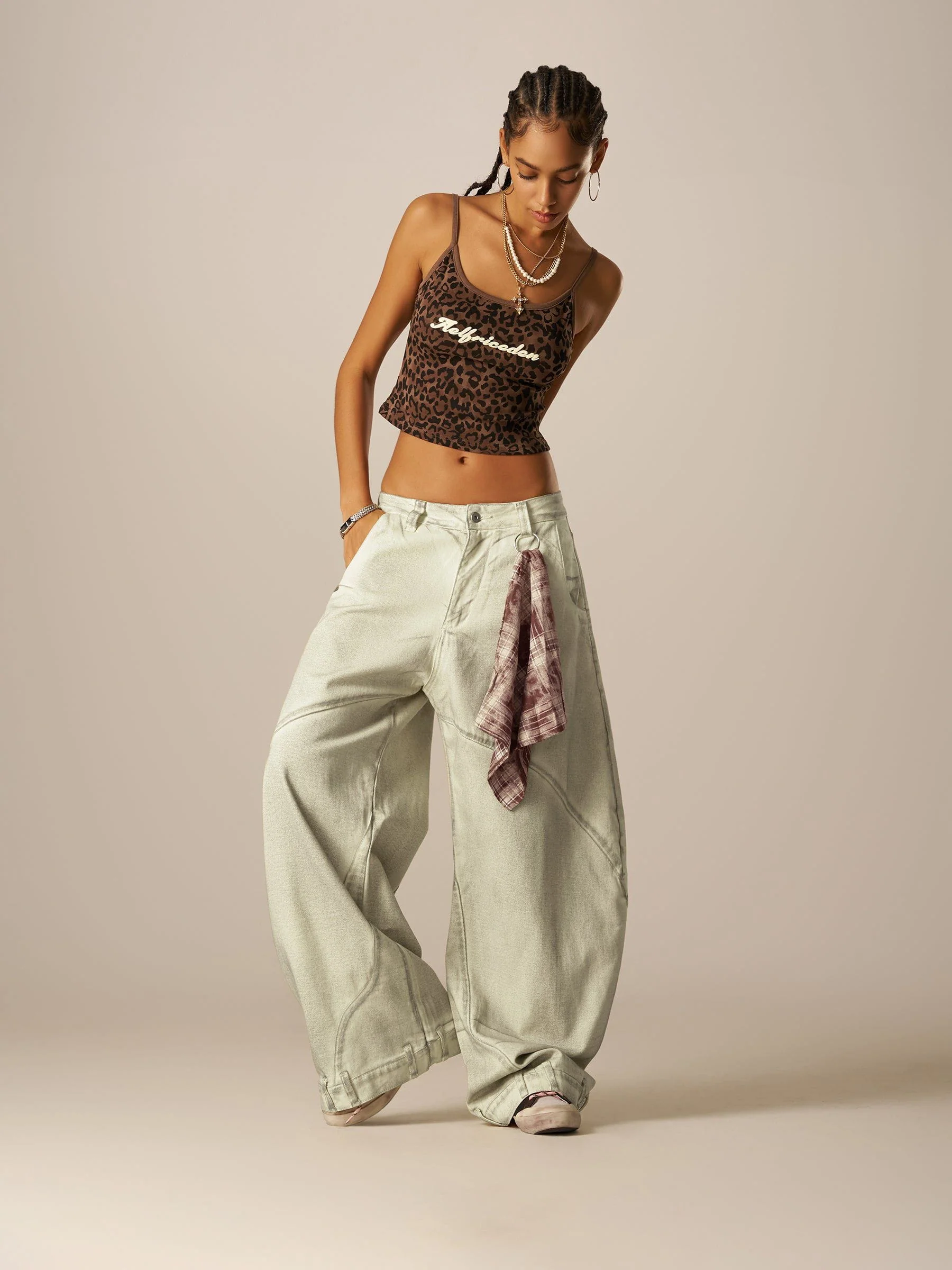 Aelfric Eden Reverse Super Baggy Jeans