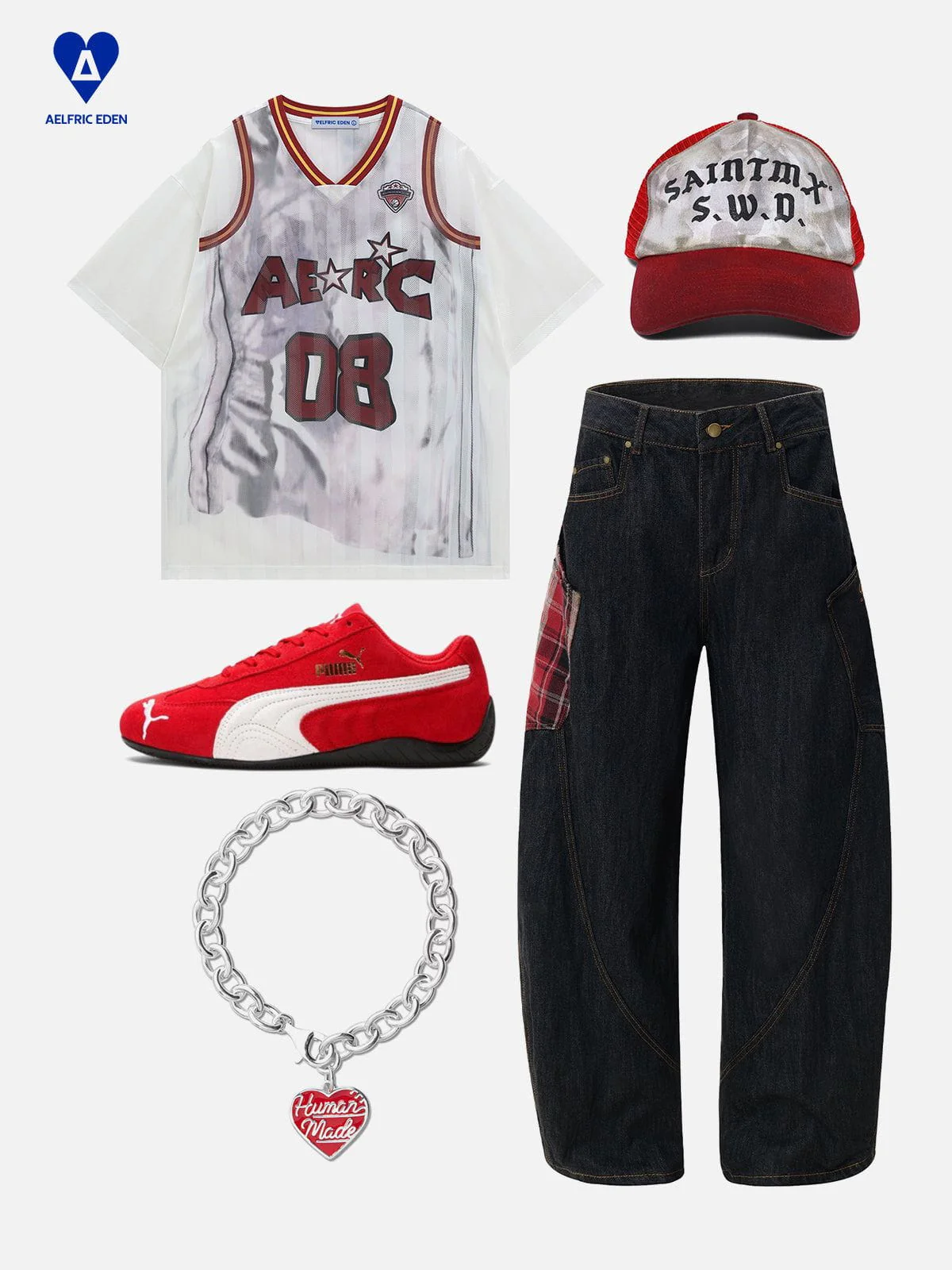 Aelfric Eden 08 Graphic Football Jersey