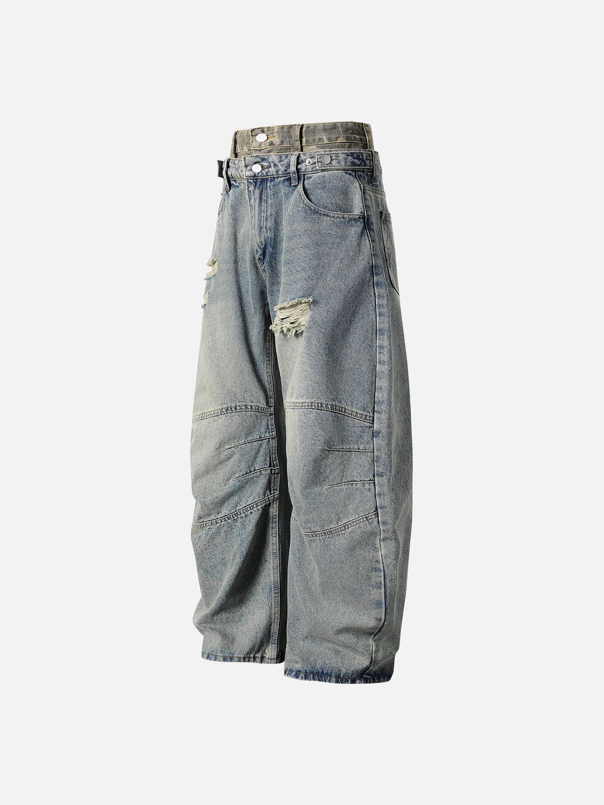 Aelfric Eden Baggy Barrel Double Waist Jeans
