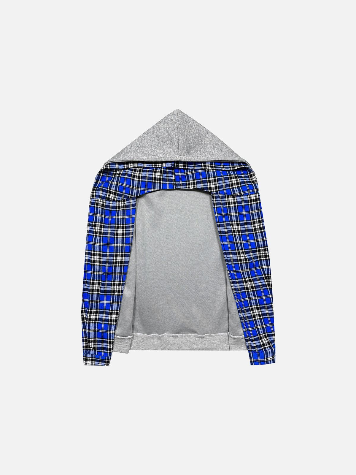 Aelfric Eden Oversized Plaid Hoodie