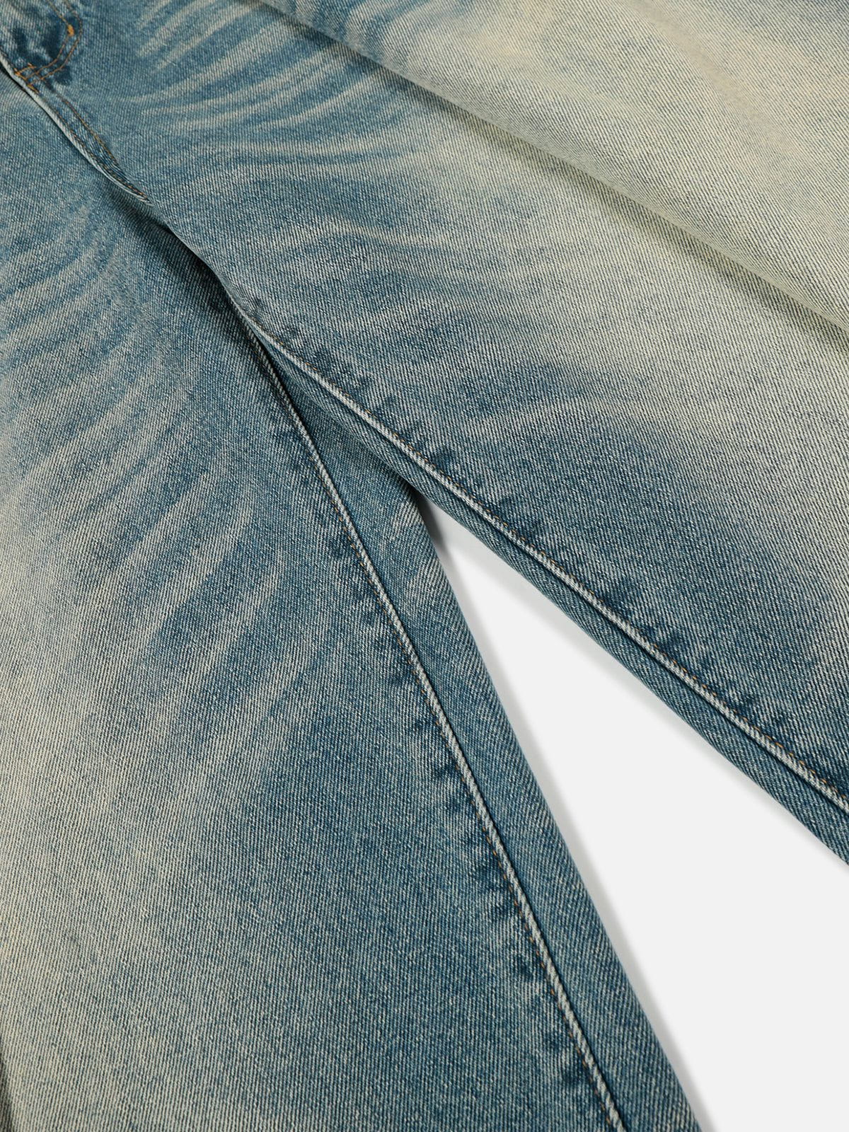 Aelfric Eden Whiskering Wrinkle Jeans