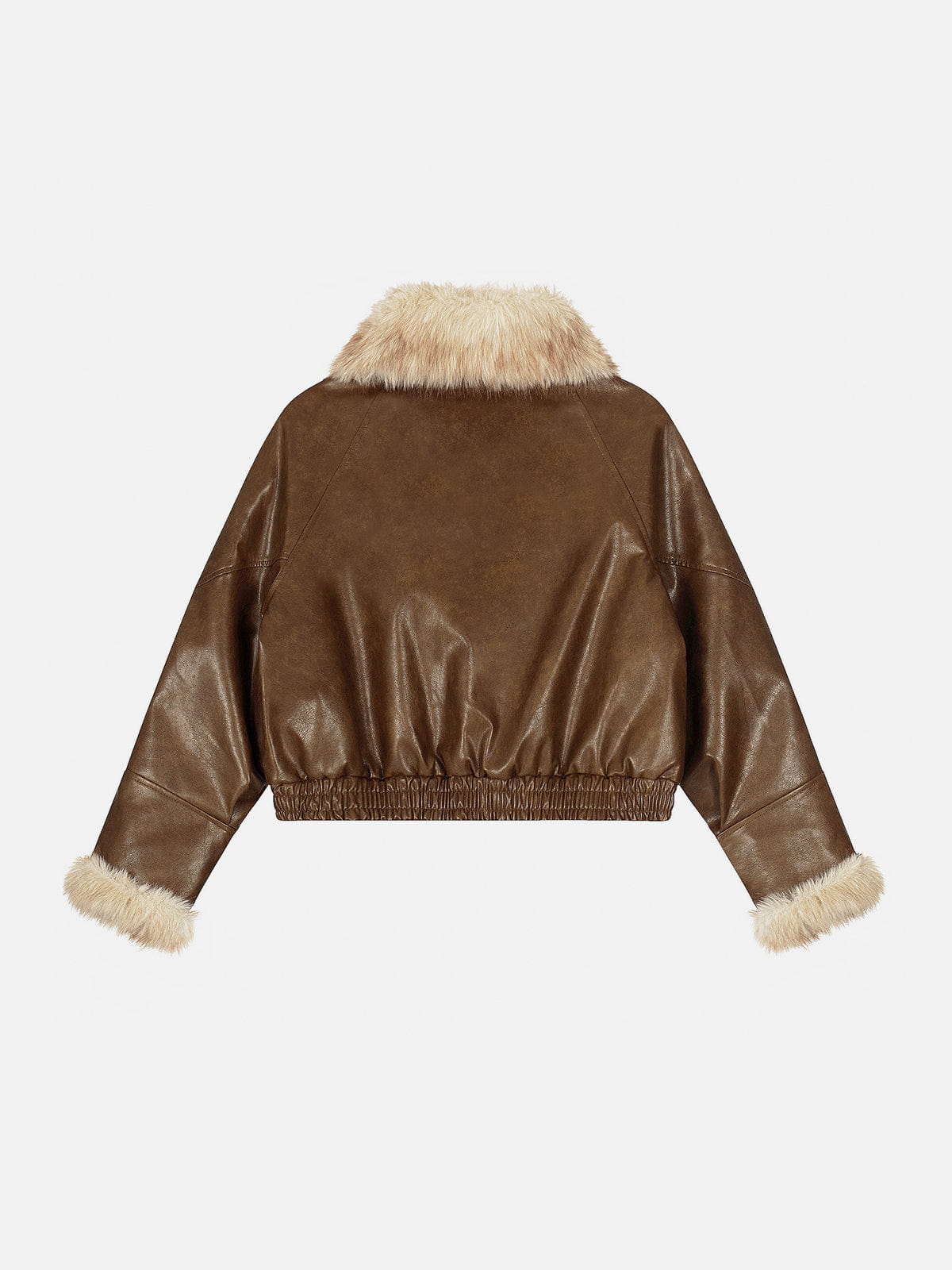 Aelfric Eden Faux Fur Patchwork Coat