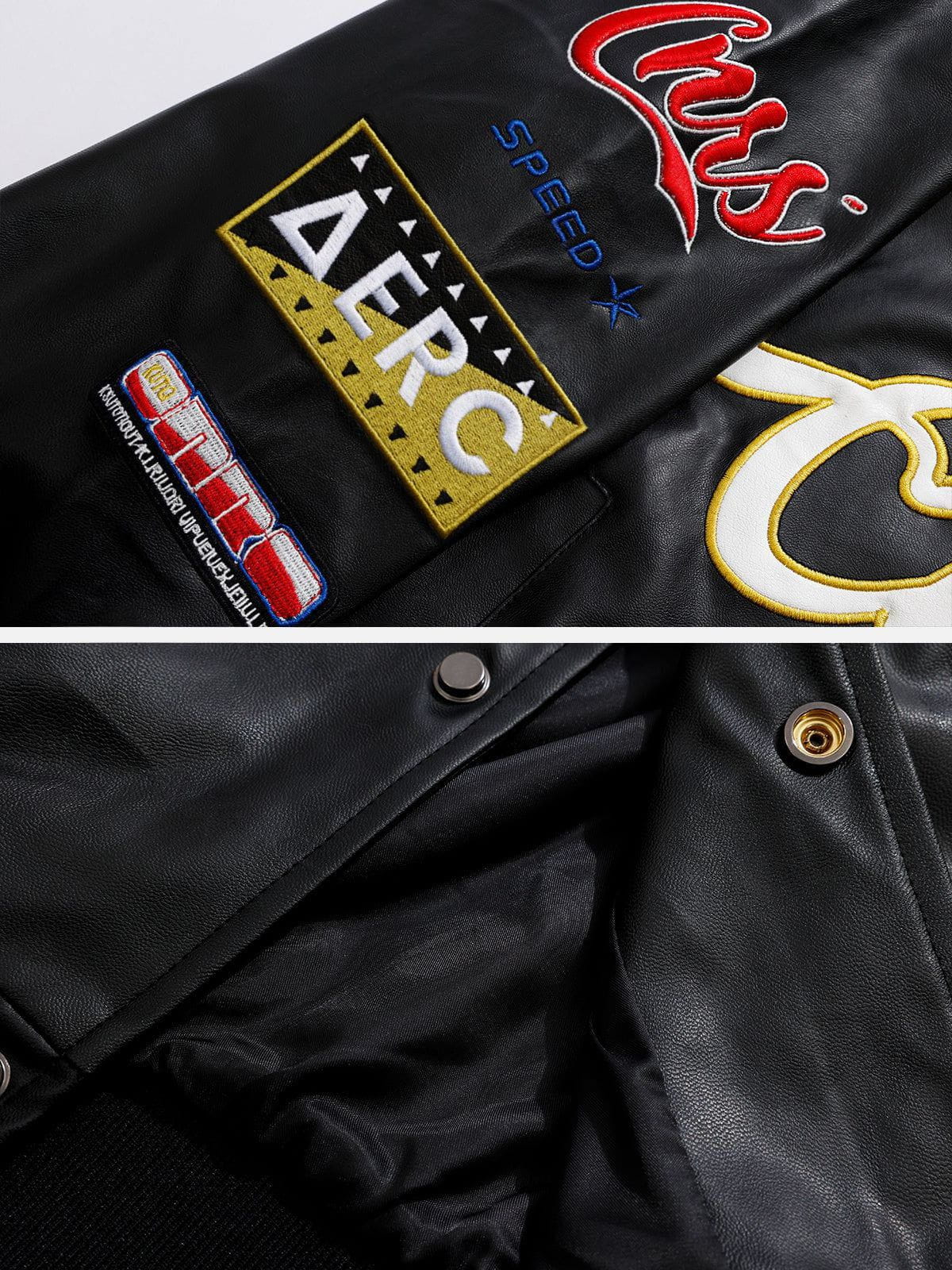 Aelfric Eden Racing Leather Jacket